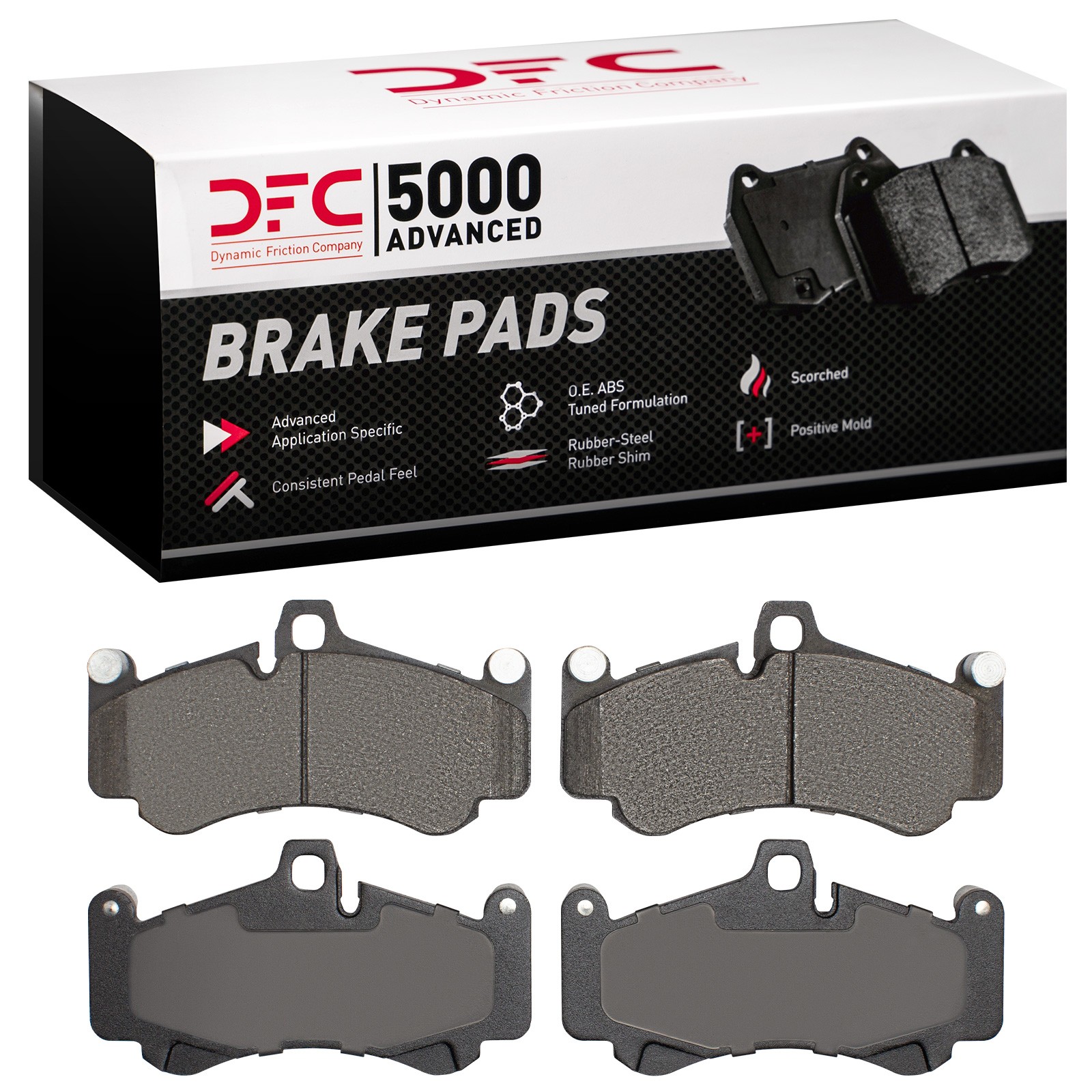 DYN 1551-0991-00 DFC 5000 Advanced Brake Pads - Low Metallic - Image 2