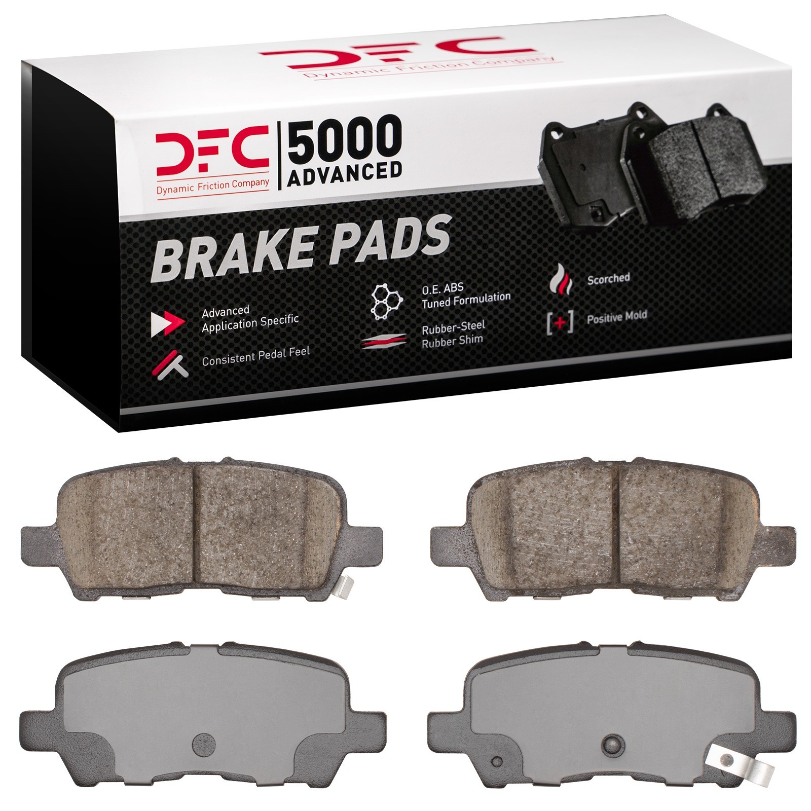DYN-1551-0999-00 DFC 5000 Advanced Brake Pads - Ceramic - Image 2