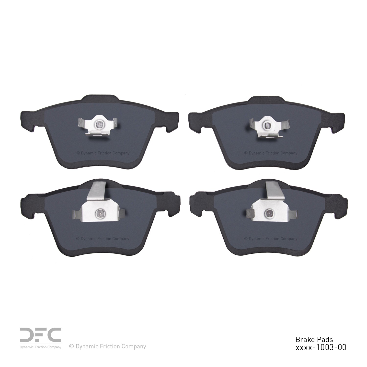 DYN 1551-1003-00 DFC 5000 Advanced Brake Pads - Low Metallic