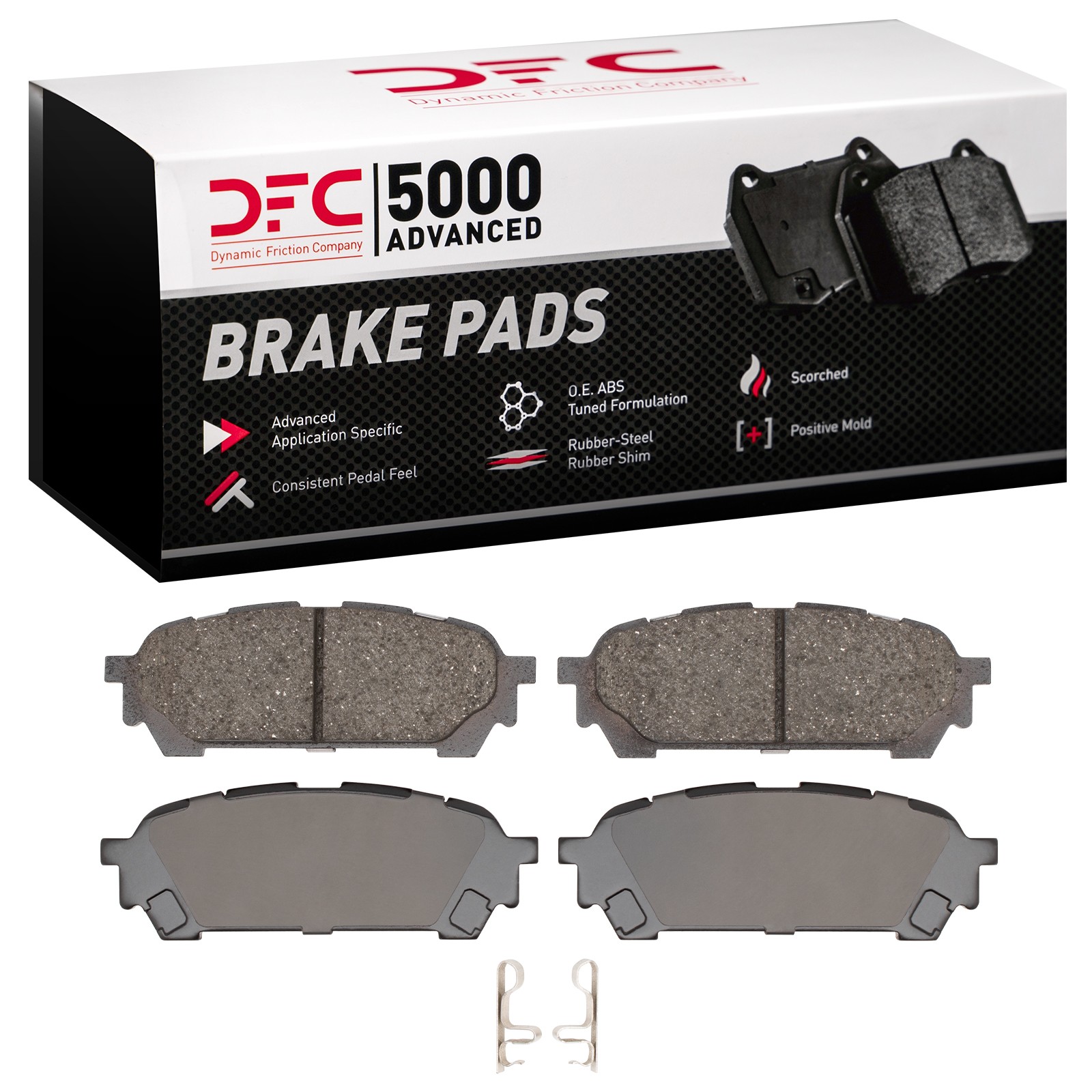DYN-1551-1004-00 DFC 5000 Advanced Brake Pads - Ceramic - Image 2