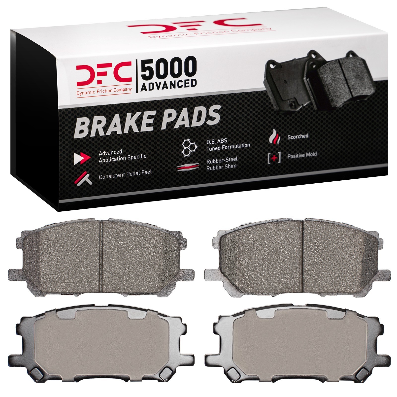 DYN-1551-1005-00 DFC 5000 Advanced Brake Pads - Ceramic - Image 2