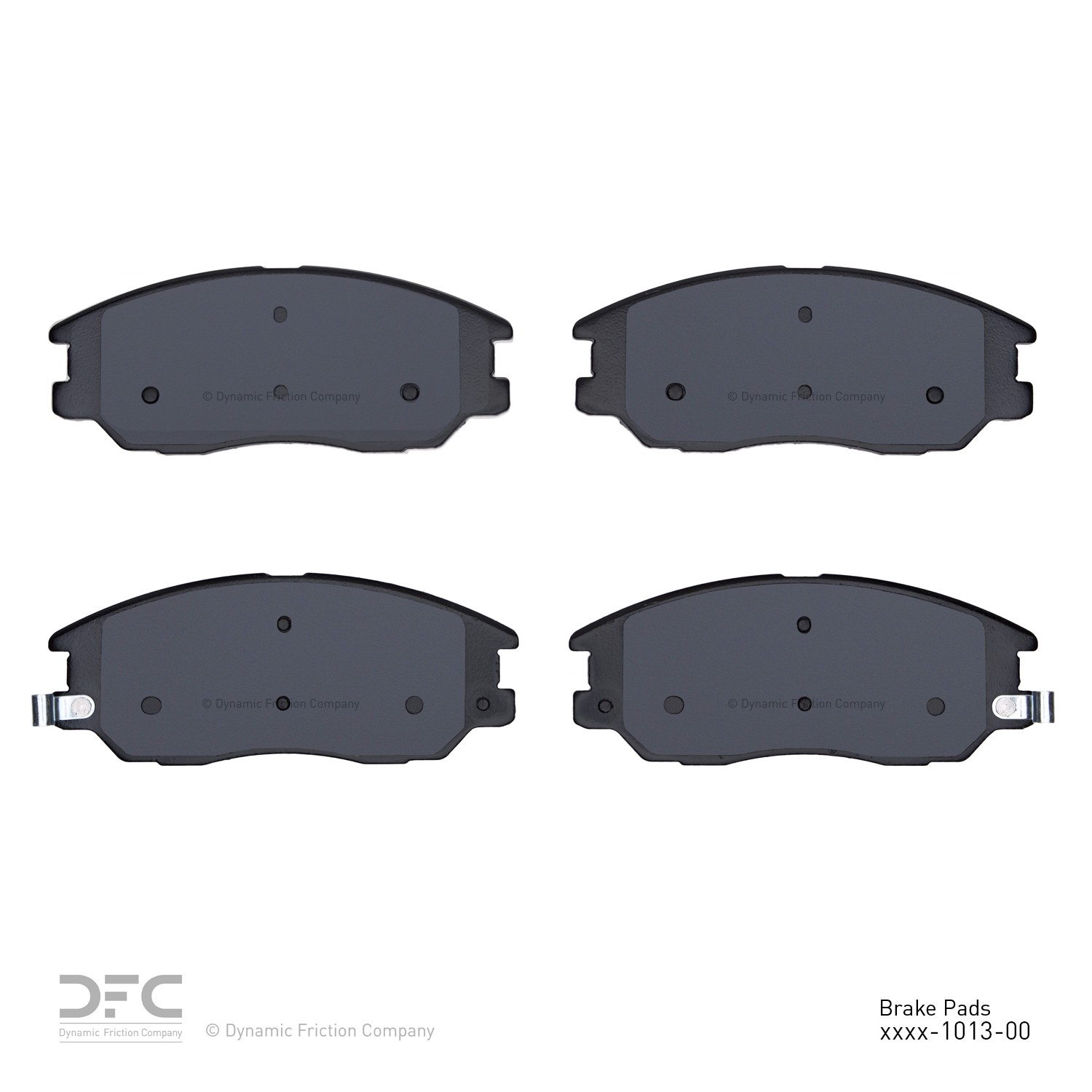 DYN 1551-1013-00 DFC 5000 Advanced Brake Pads - Ceramic