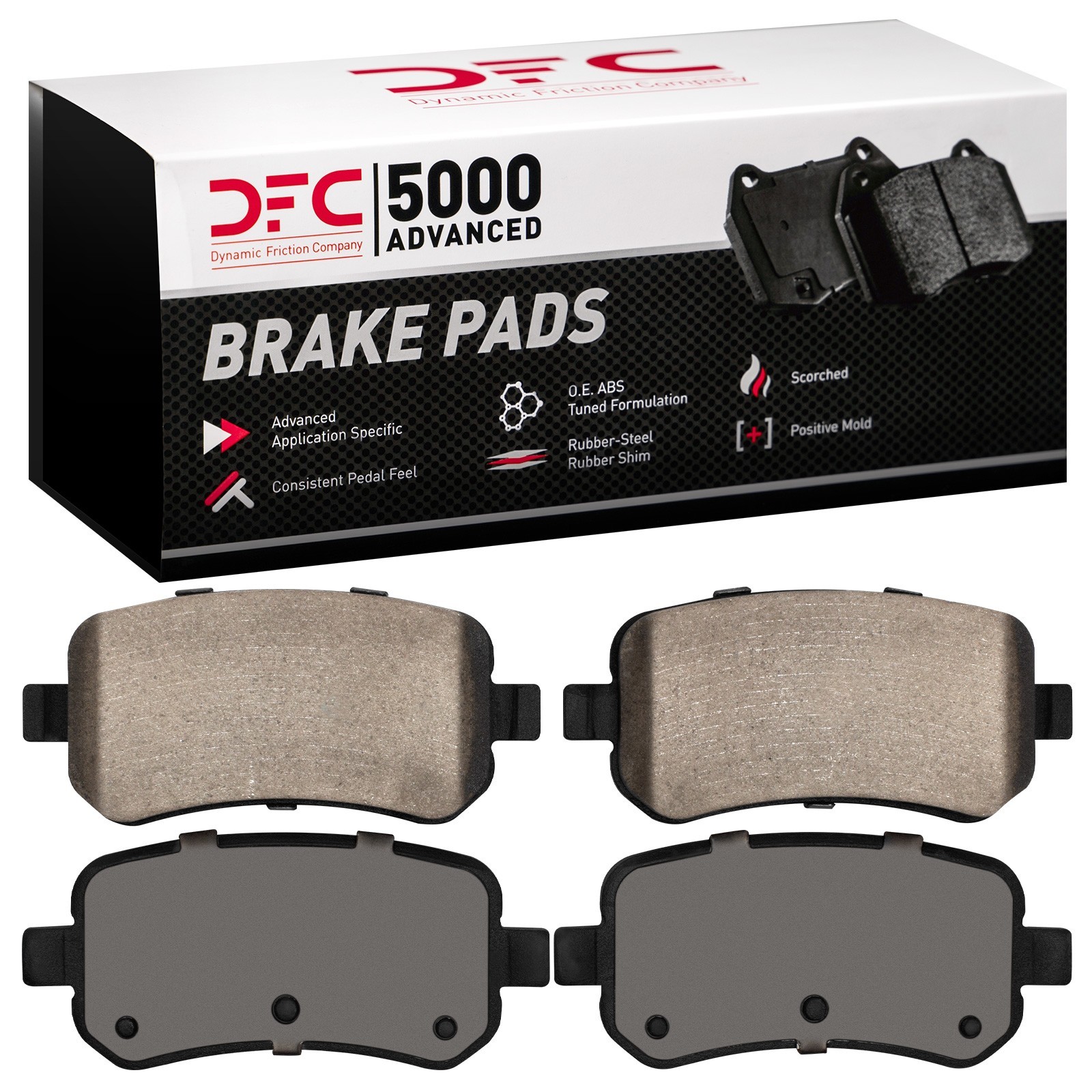 DYN-1551-1021-00 DFC 5000 Advanced Brake Pads - Ceramic - Image 2
