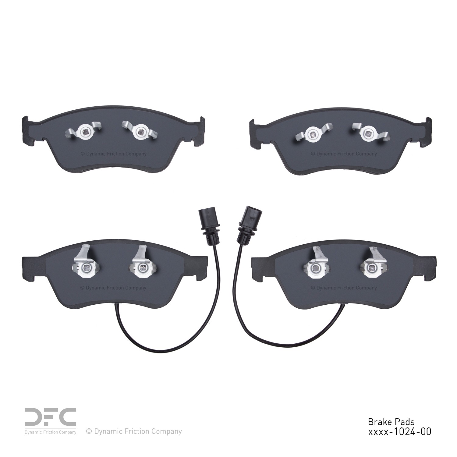 DYN-1551-1024-00 DFC 5000 Advanced Brake Pads - Low Metallic