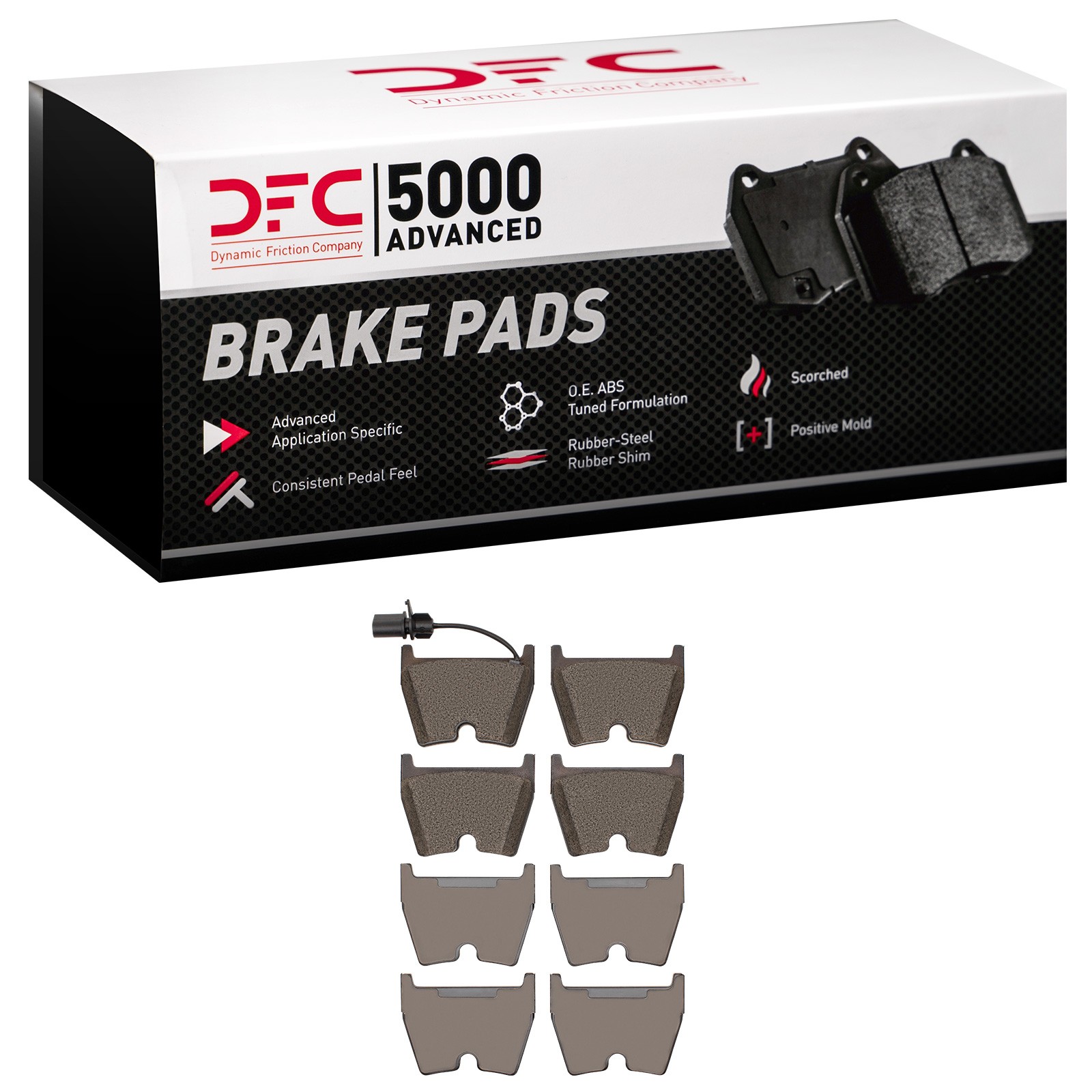 DYN-1551-1029-10 DFC 5000 Advanced Brake Pads - Ceramic - Image 2