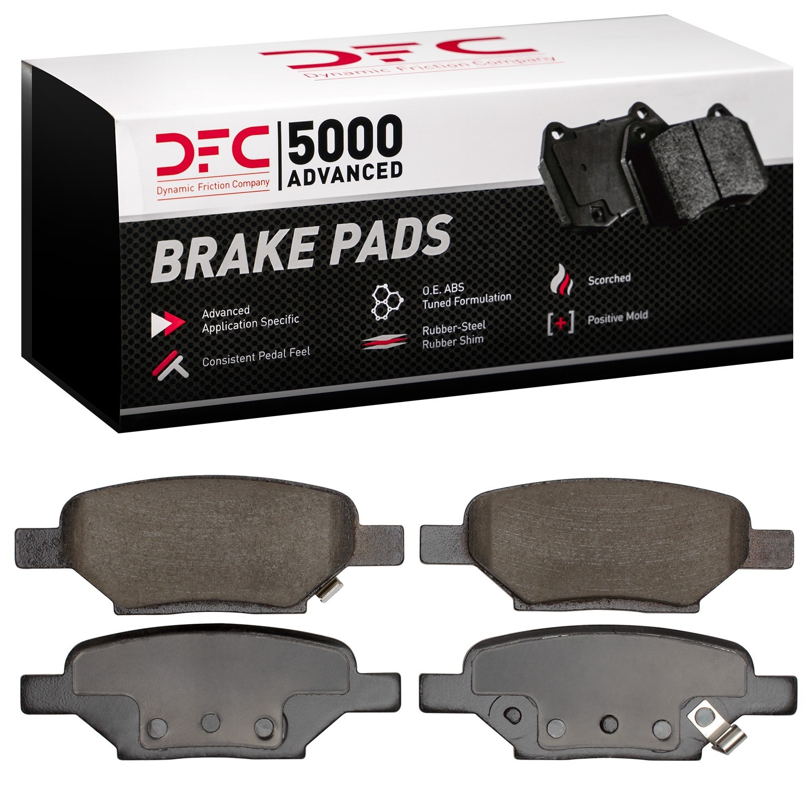 DYN-1551-1033-00 DFC 5000 Advanced Brake Pads - Ceramic - Image 2