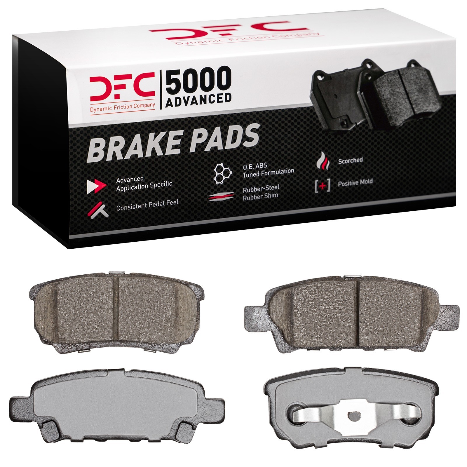 DYN-1551-1037-00 DFC 5000 Advanced Brake Pads - Ceramic - Image 2