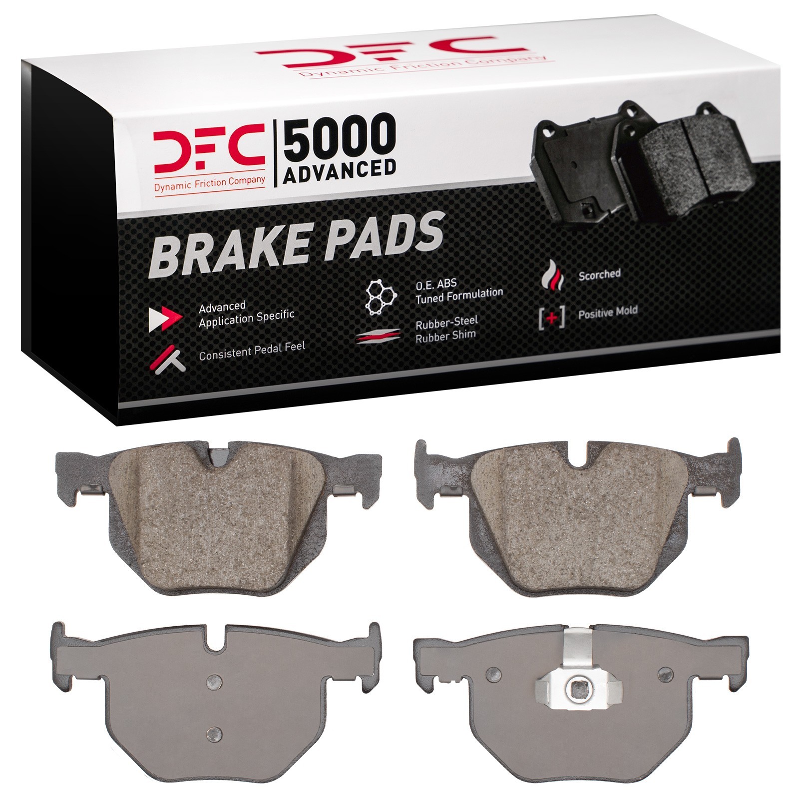 DYN 1551-1042-00 DFC 5000 Advanced Brake Pads - Ceramic - Image 2