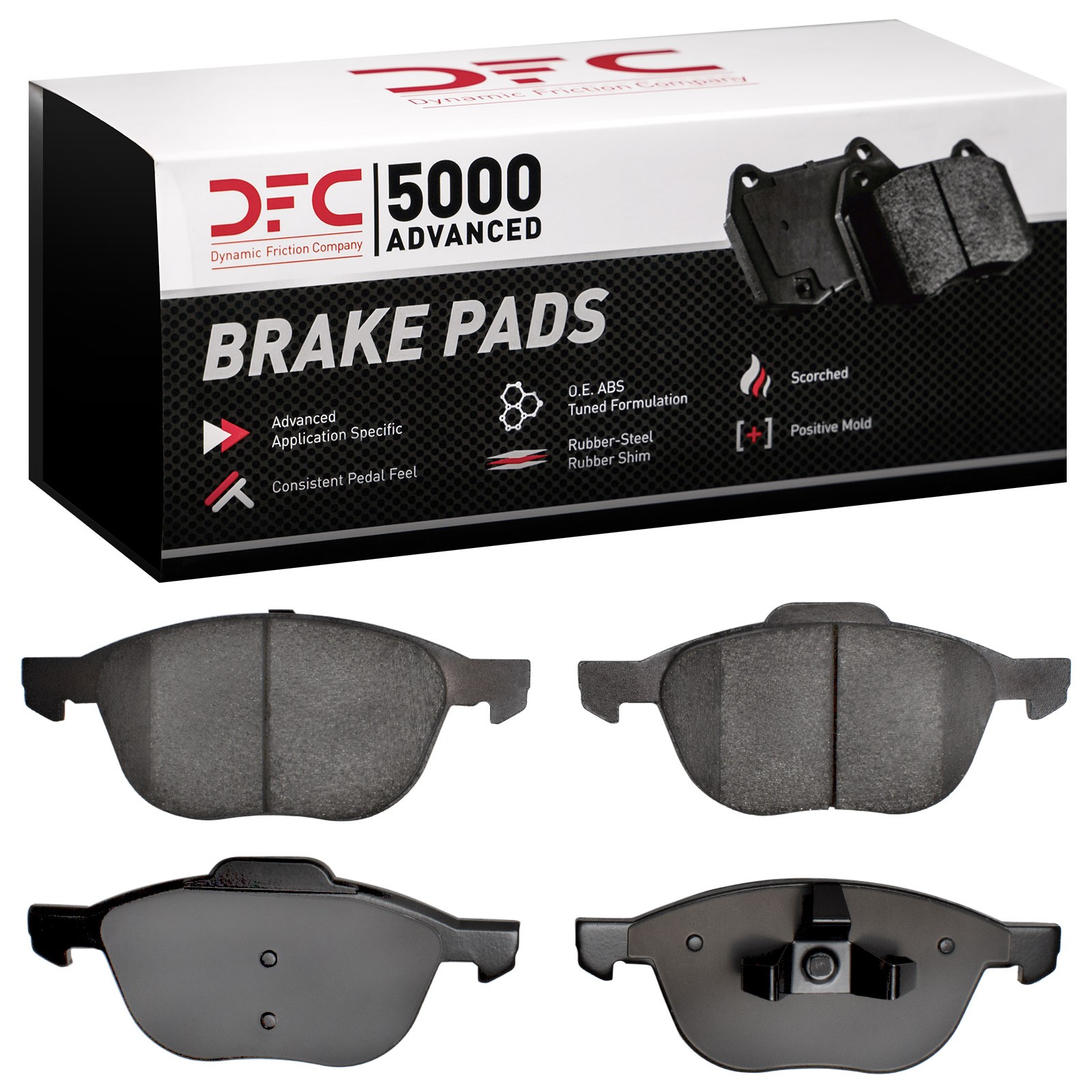 DYN-1551-1044-00 DFC 5000 Advanced Brake Pads - Ceramic - Image 2