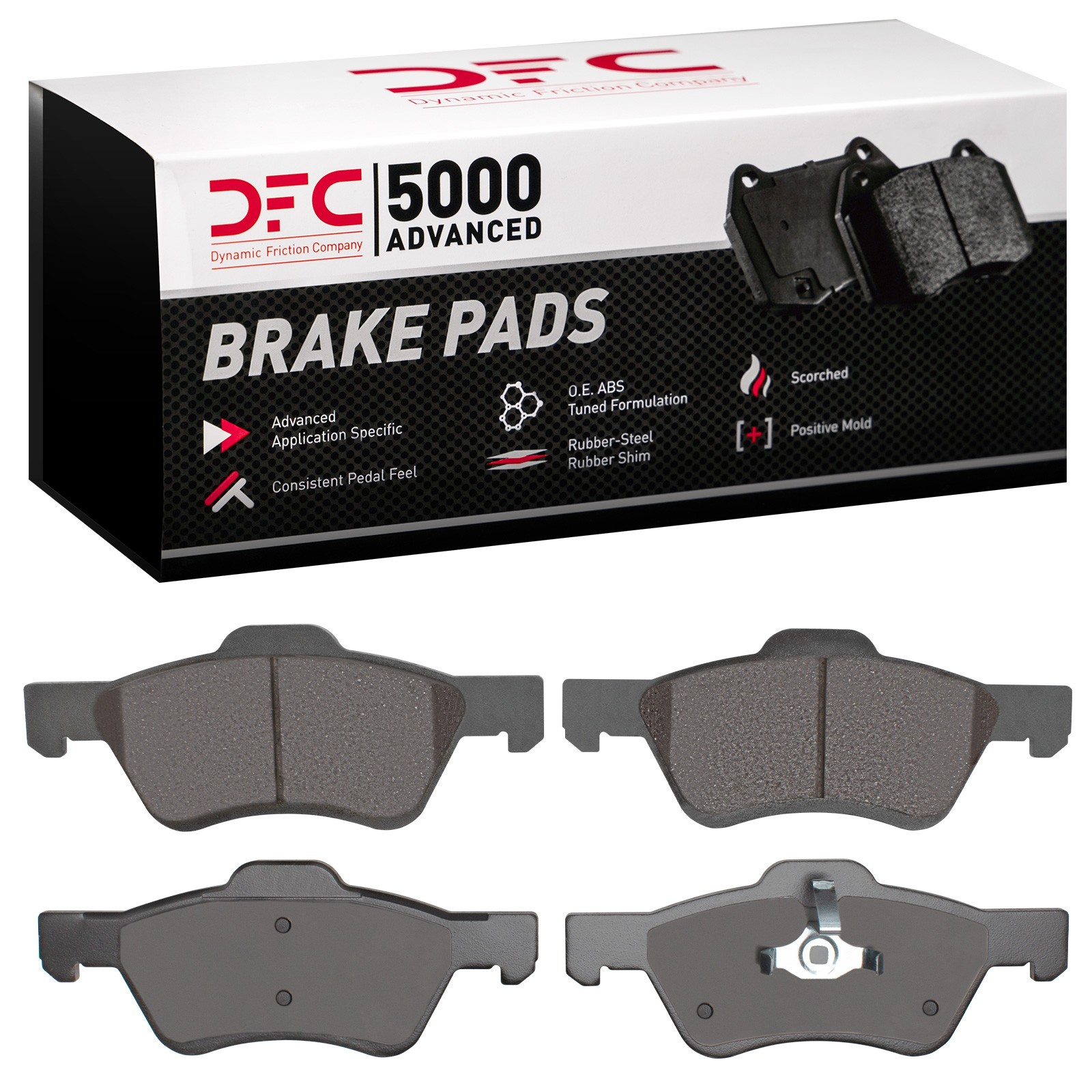 DYN-1551-1047-20 DFC 5000 Advanced Brake Pads - Ceramic - Image 2