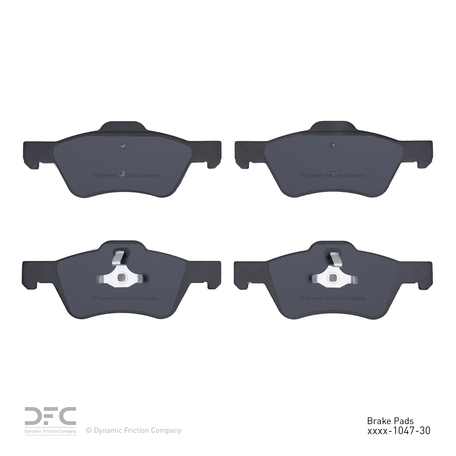 DYN-1551-1047-30 DFC 5000 Advanced Brake Pads - Ceramic