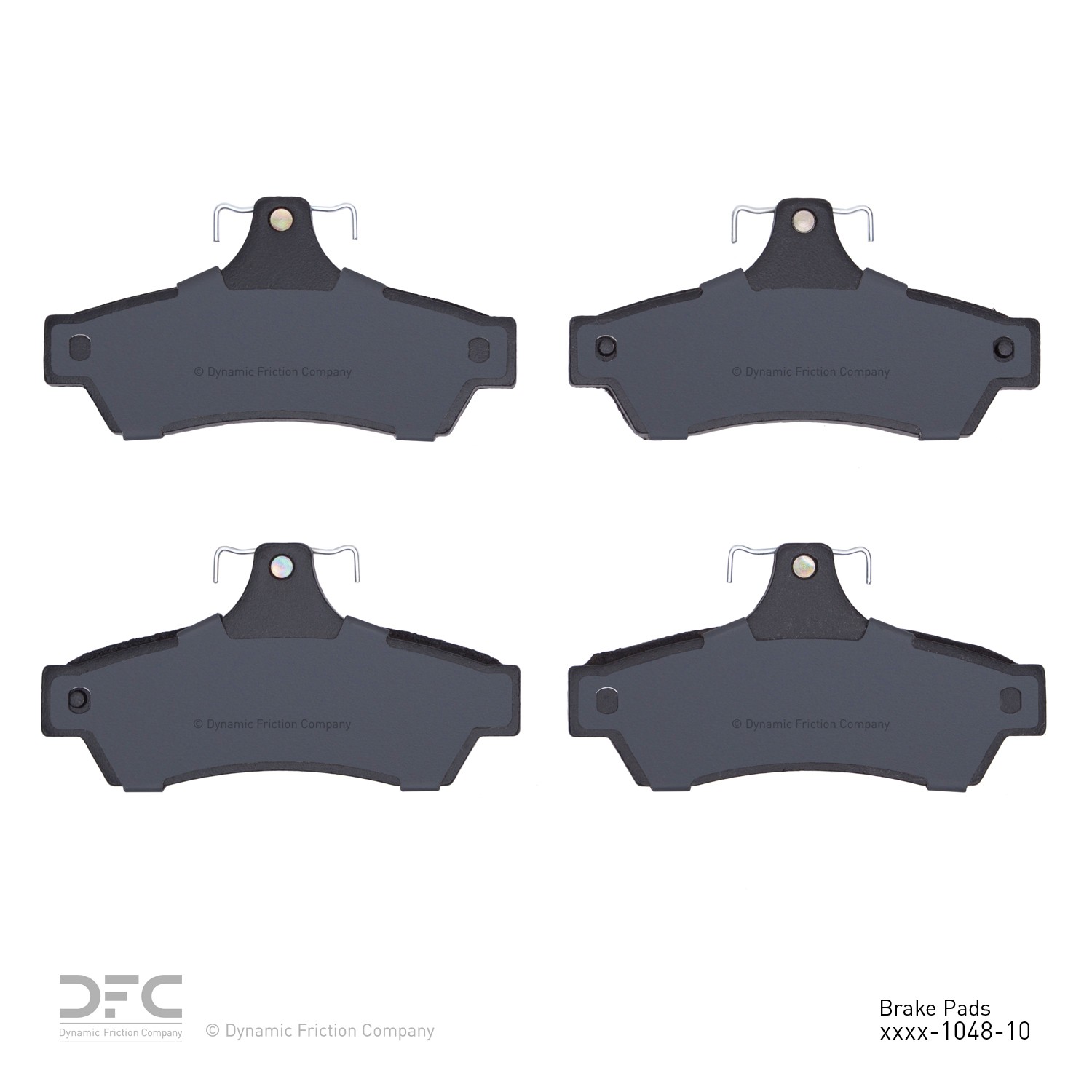 DYN 1551-1048-10 DFC 5000 Advanced Brake Pads - Ceramic