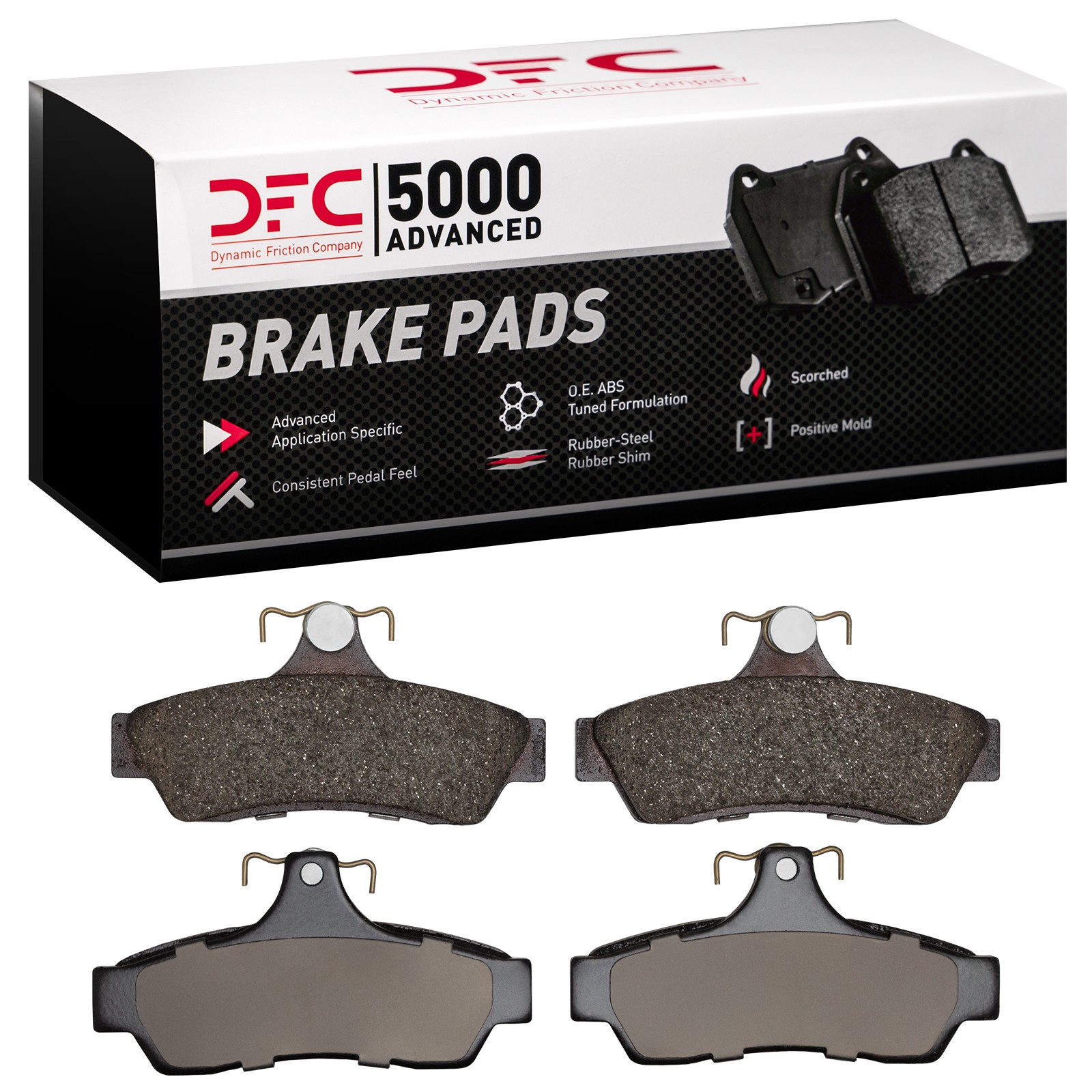 DYN 1551-1048-10 DFC 5000 Advanced Brake Pads - Ceramic - Image 3