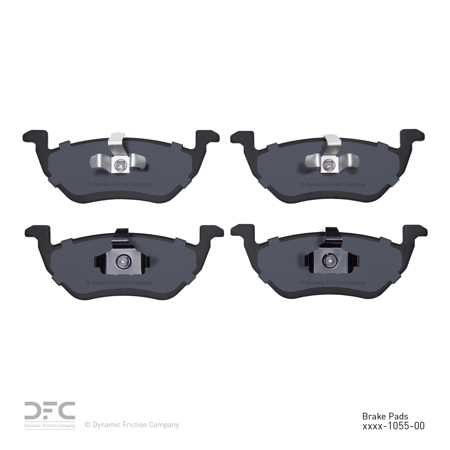 DYN 1551-1055-00 DFC 5000 Advanced Brake Pads - Ceramic