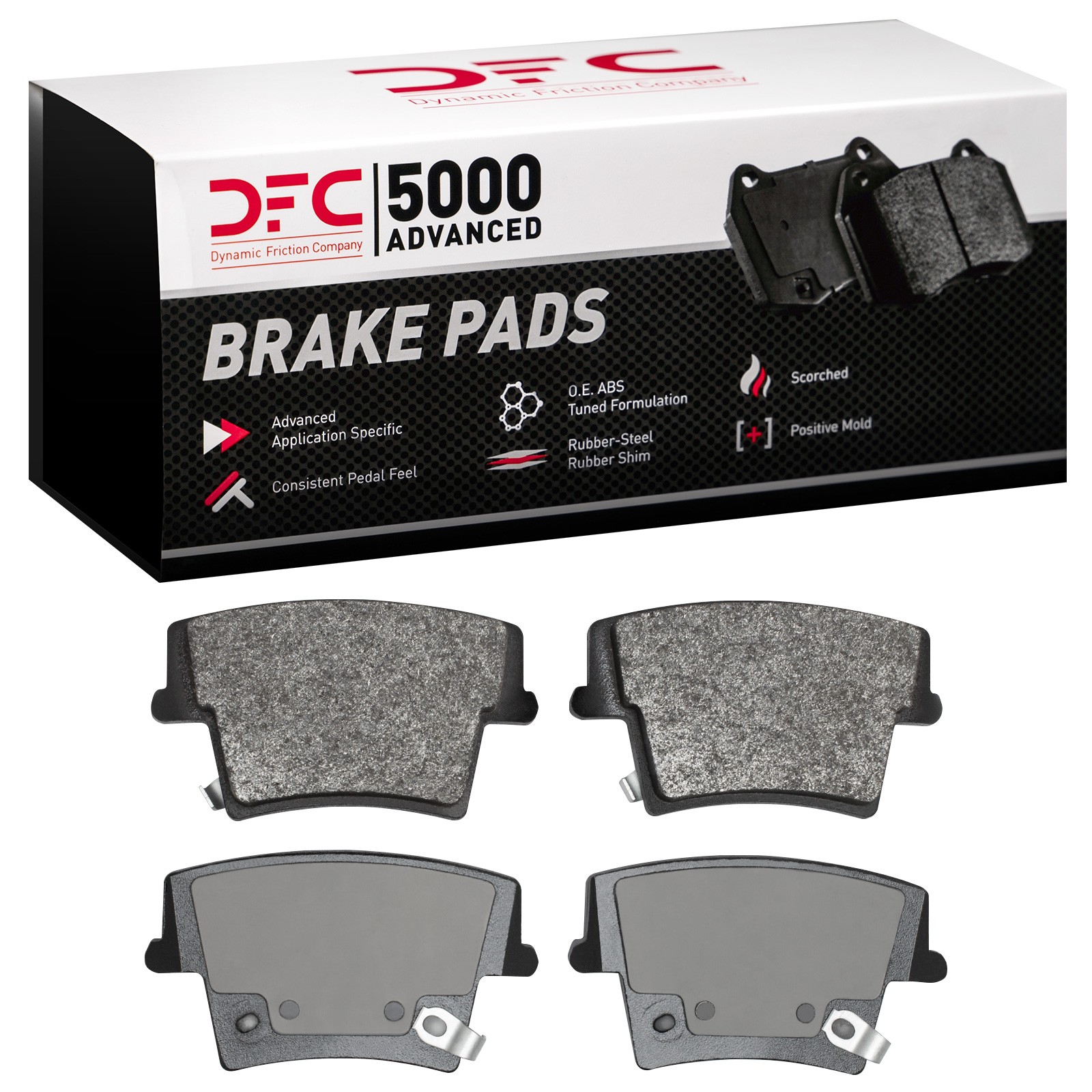 DYN 1551-1057-10 DFC 5000 Advanced Brake Pads - Semi Metallic - Image 2
