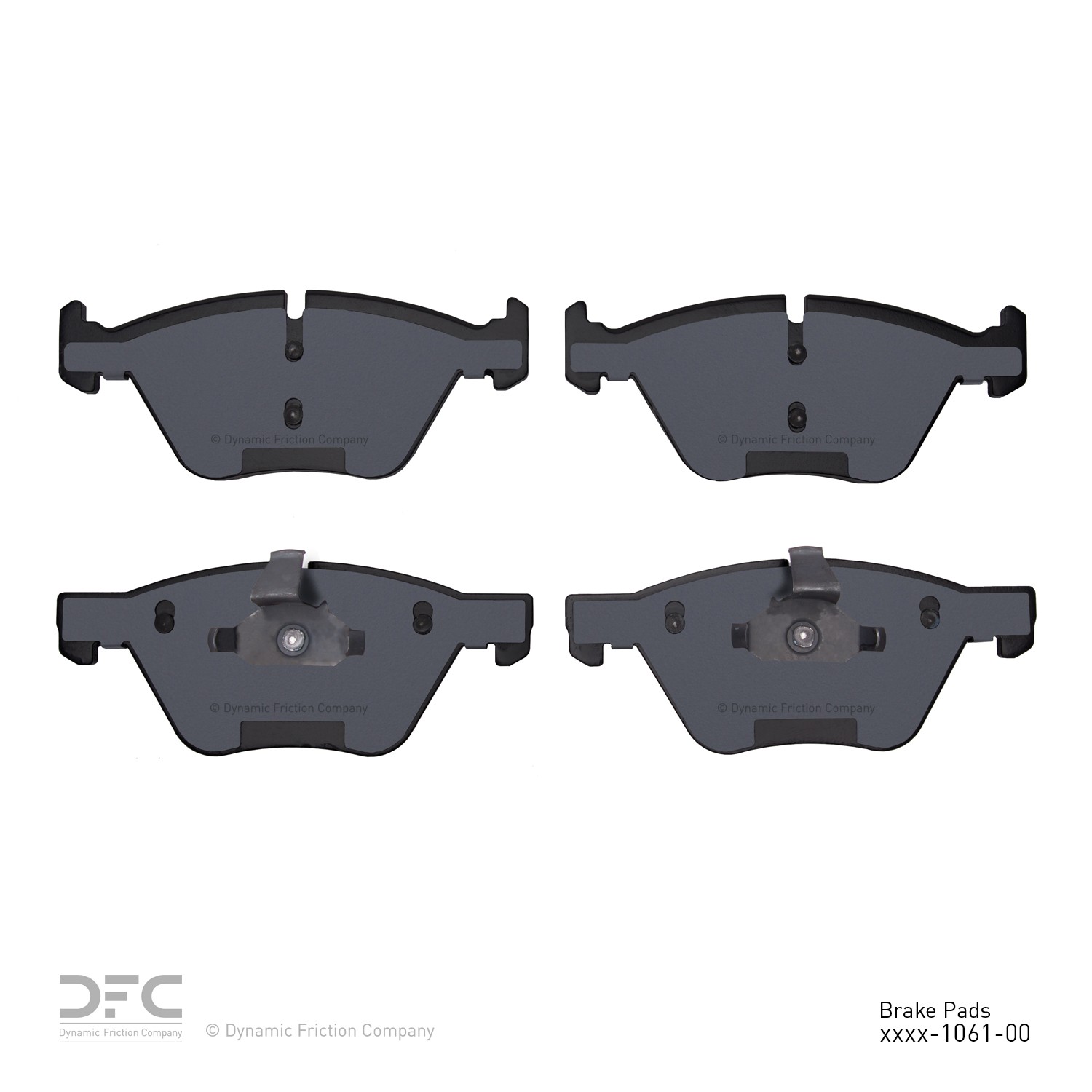 DYN 1551-1061-00 DFC 5000 Advanced Brake Pads - Ceramic