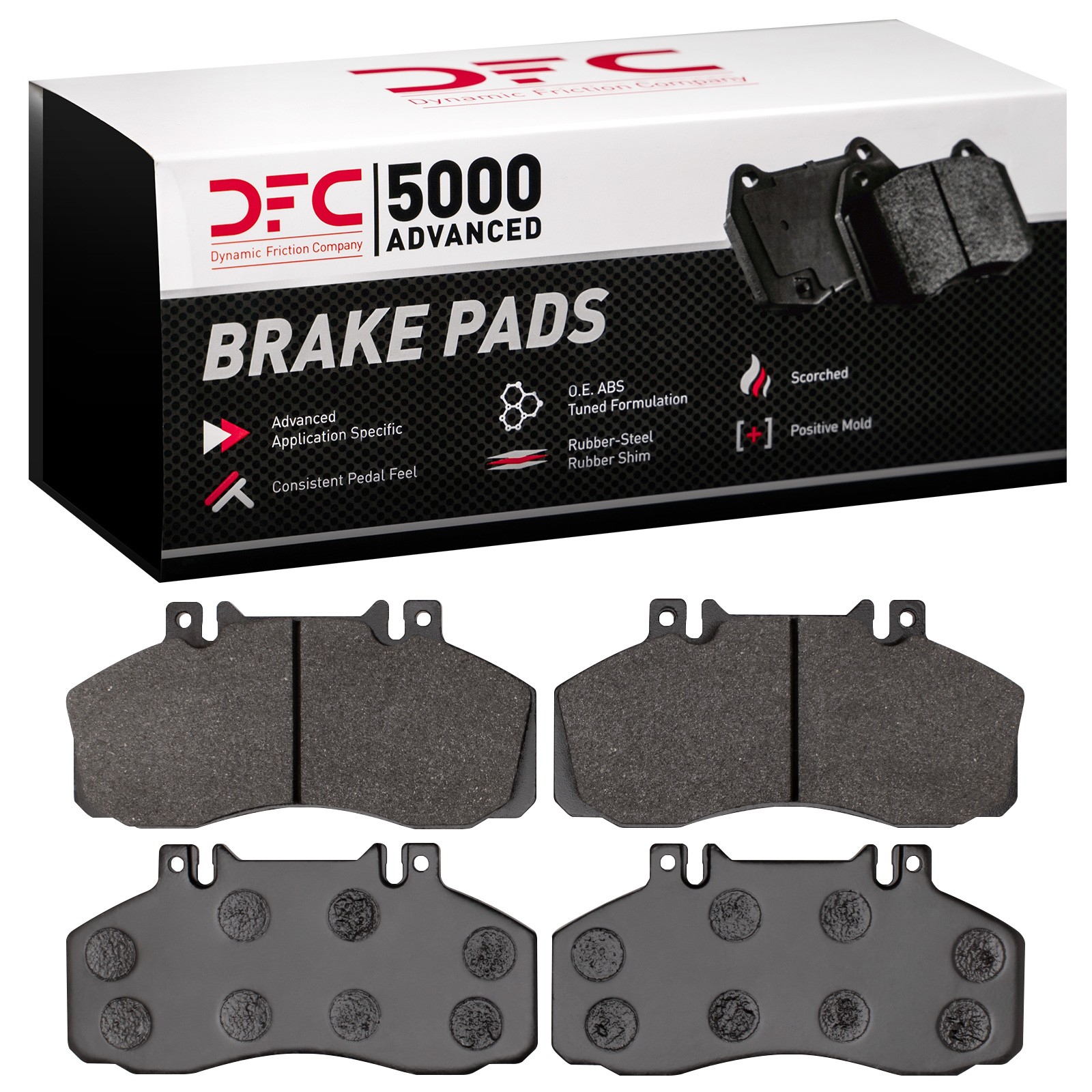 DYN 1551-1062-00 DFC 5000 Advanced Brake Pads - Image 2