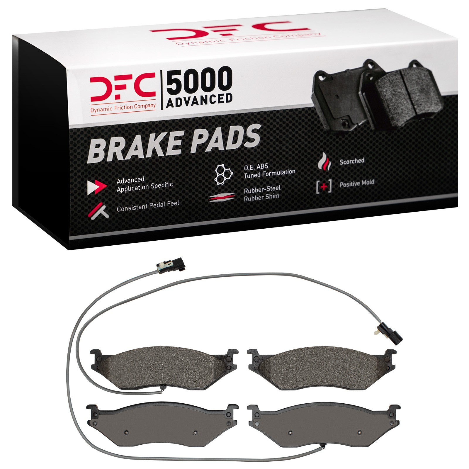 DYN 1551-1066-20 DFC 5000 Advanced Brake Pads - Semi Metallic - Image 2