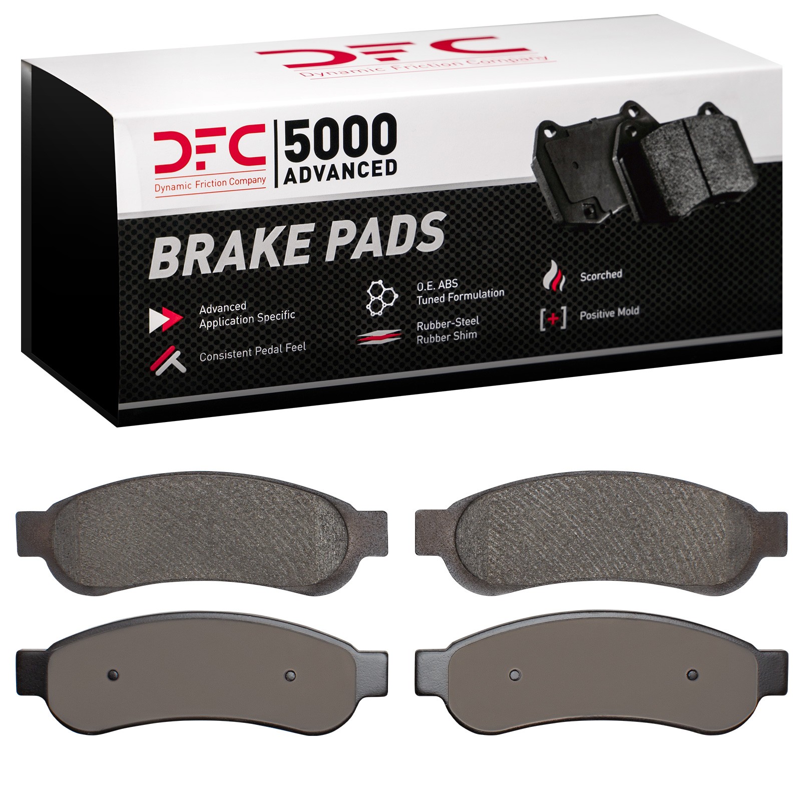 DYN-1551-1067-00 DFC 5000 Advanced Brake Pads - Semi Metallic - Image 2