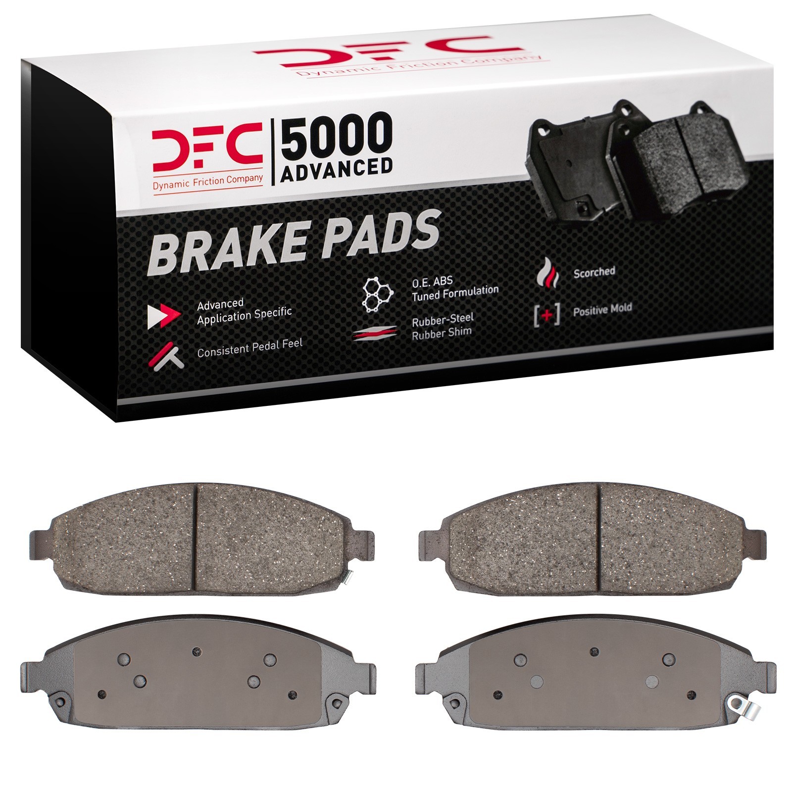 DYN-1551-1080-00 DFC 5000 Advanced Brake Pads - Ceramic - Image 2