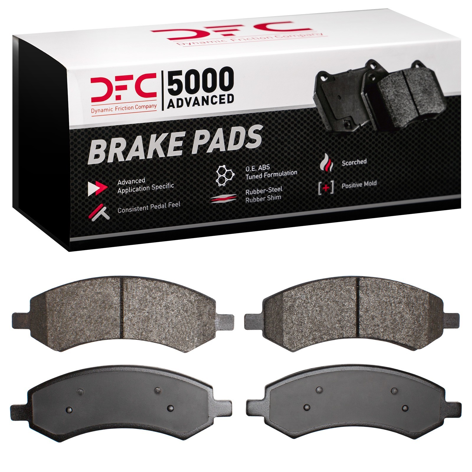 DYN-1551-1084-00 DFC 5000 Advanced Brake Pads - Semi Metallic - Image 2