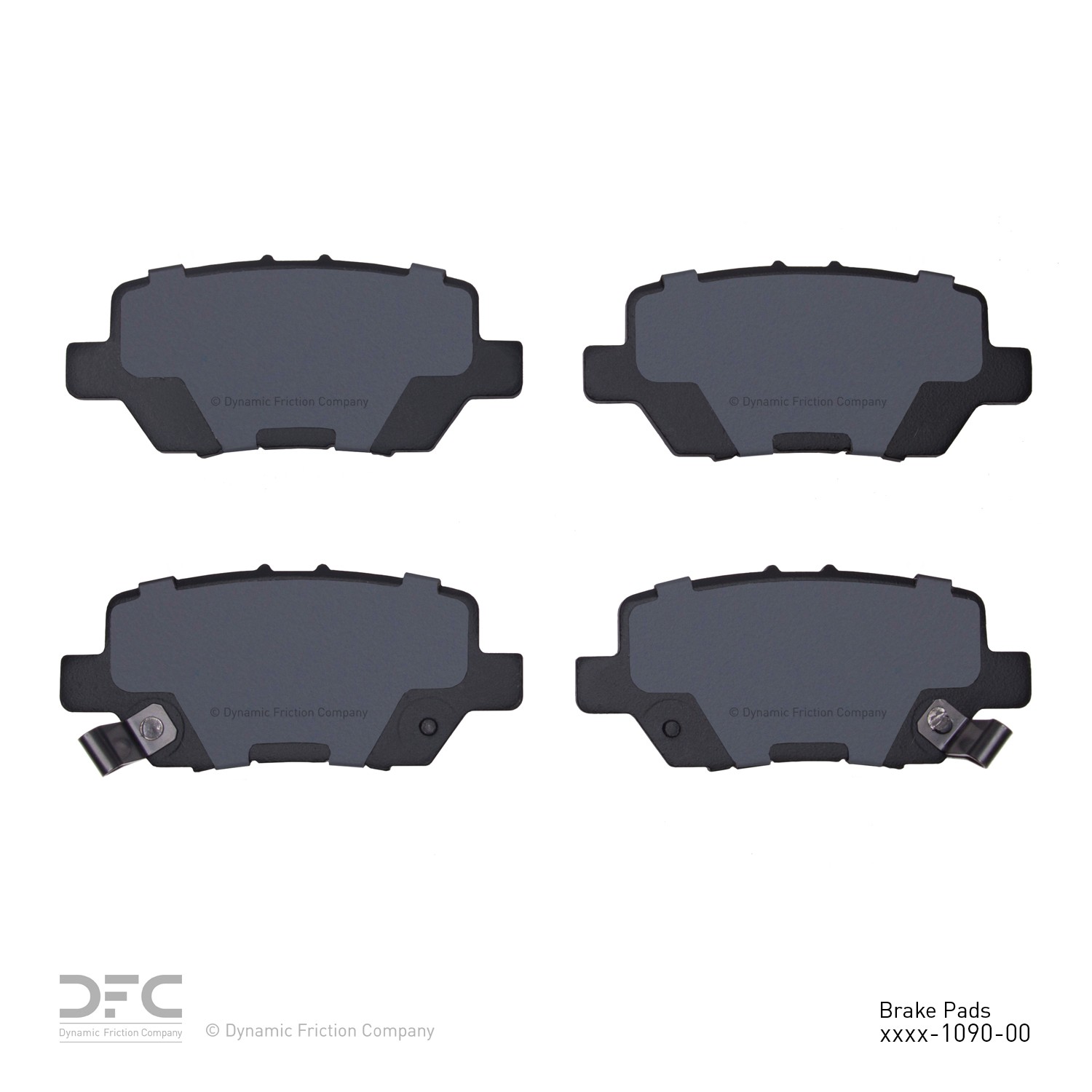 DYN-1551-1090-00 DFC 5000 Advanced Brake Pads - Ceramic