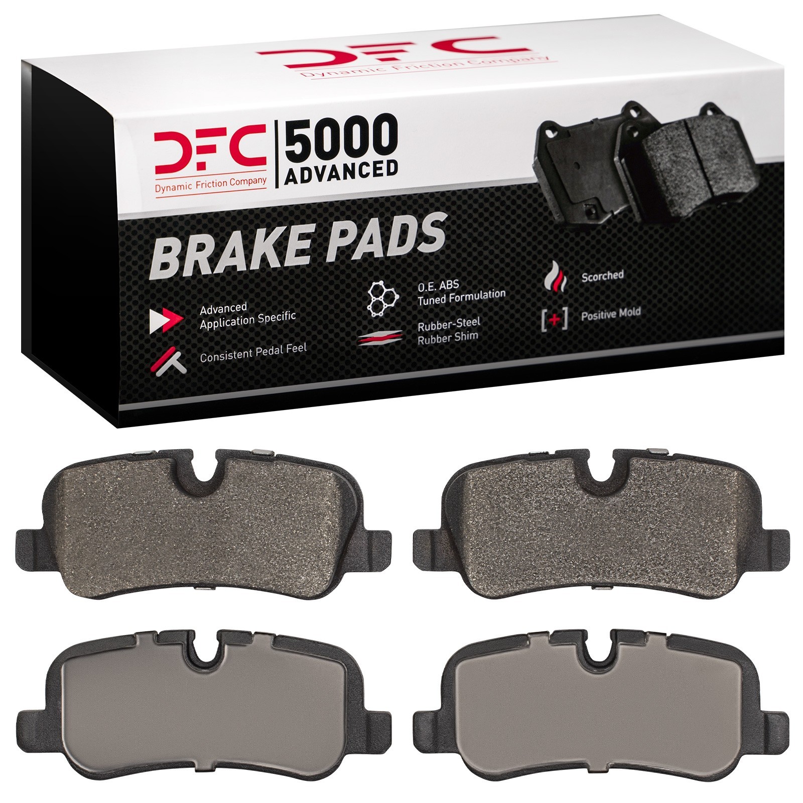 DYN-1551-1099-00 DFC 5000 Advanced Brake Pads - Low Metallic - Image 2