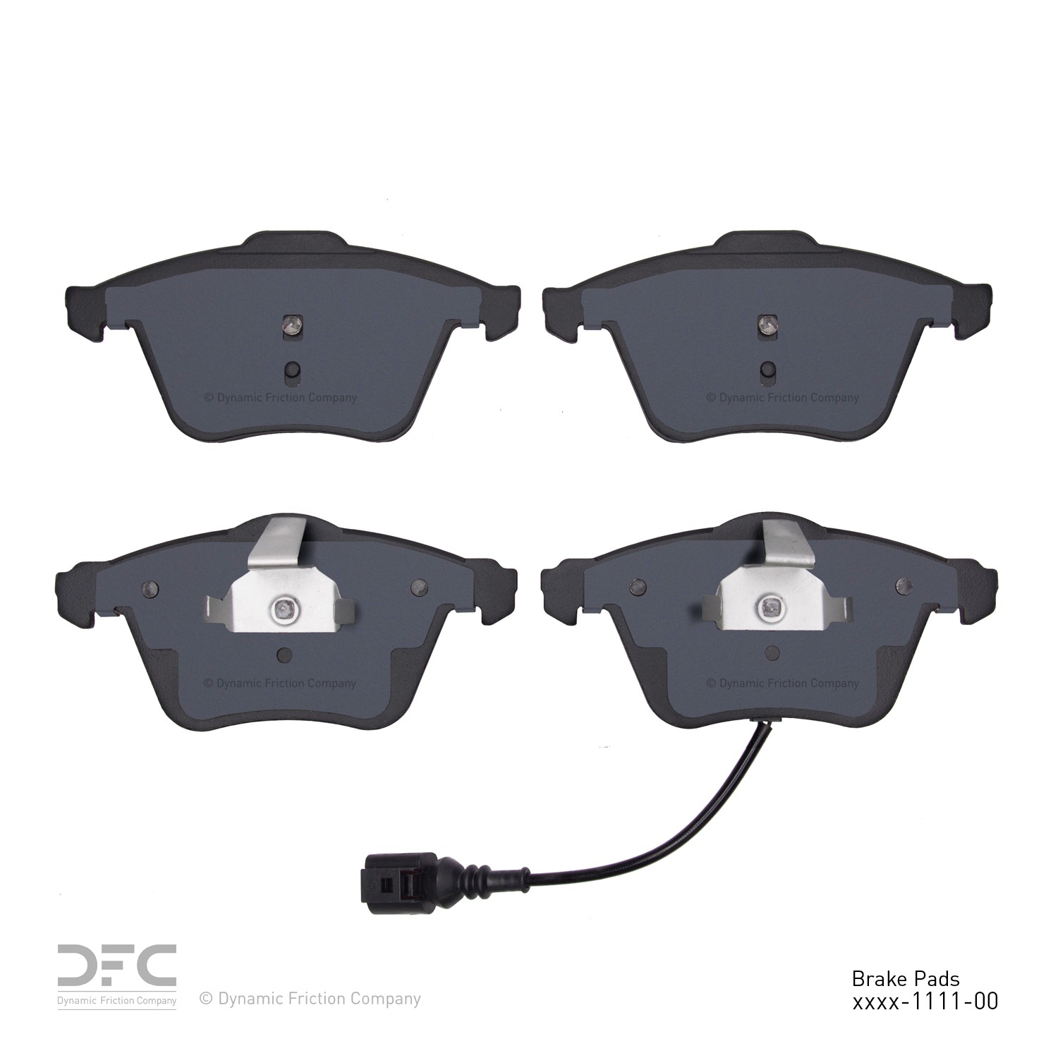 DYN 1551-1111-00 DFC 5000 Advanced Brake Pads - Low Metallic