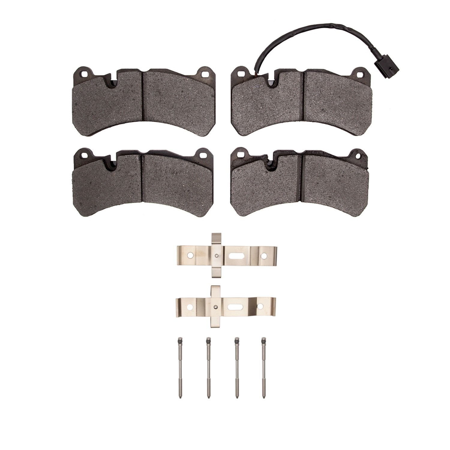 DYN 1551-1116-11 DFC 5000 Advanced Pads - Low-Metallic and Hardware Kit