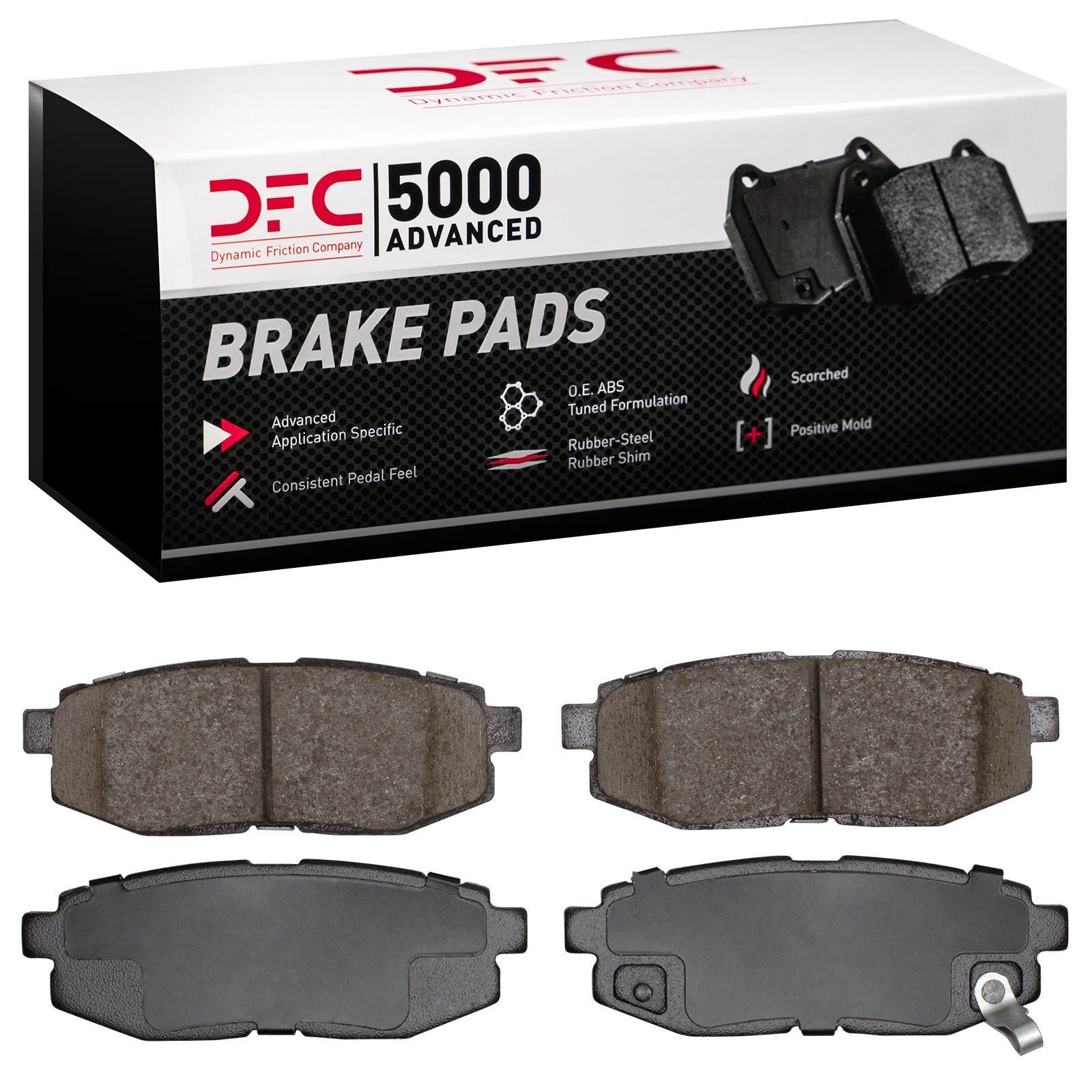 DYN-1551-1124-00 DFC 5000 Advanced Brake Pads - Ceramic - Image 2
