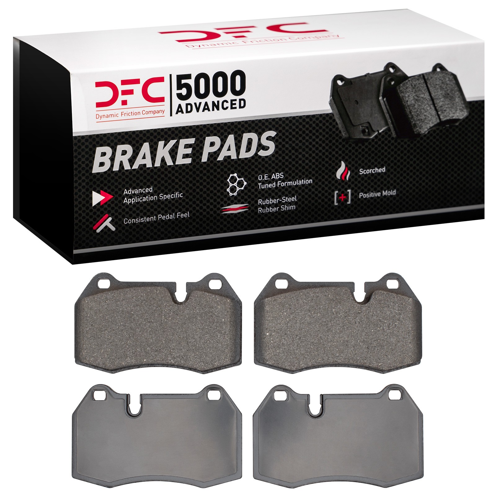 DYN 1551-1133-00 DFC 5000 Advanced Brake Pads - Low Metallic - Image 2