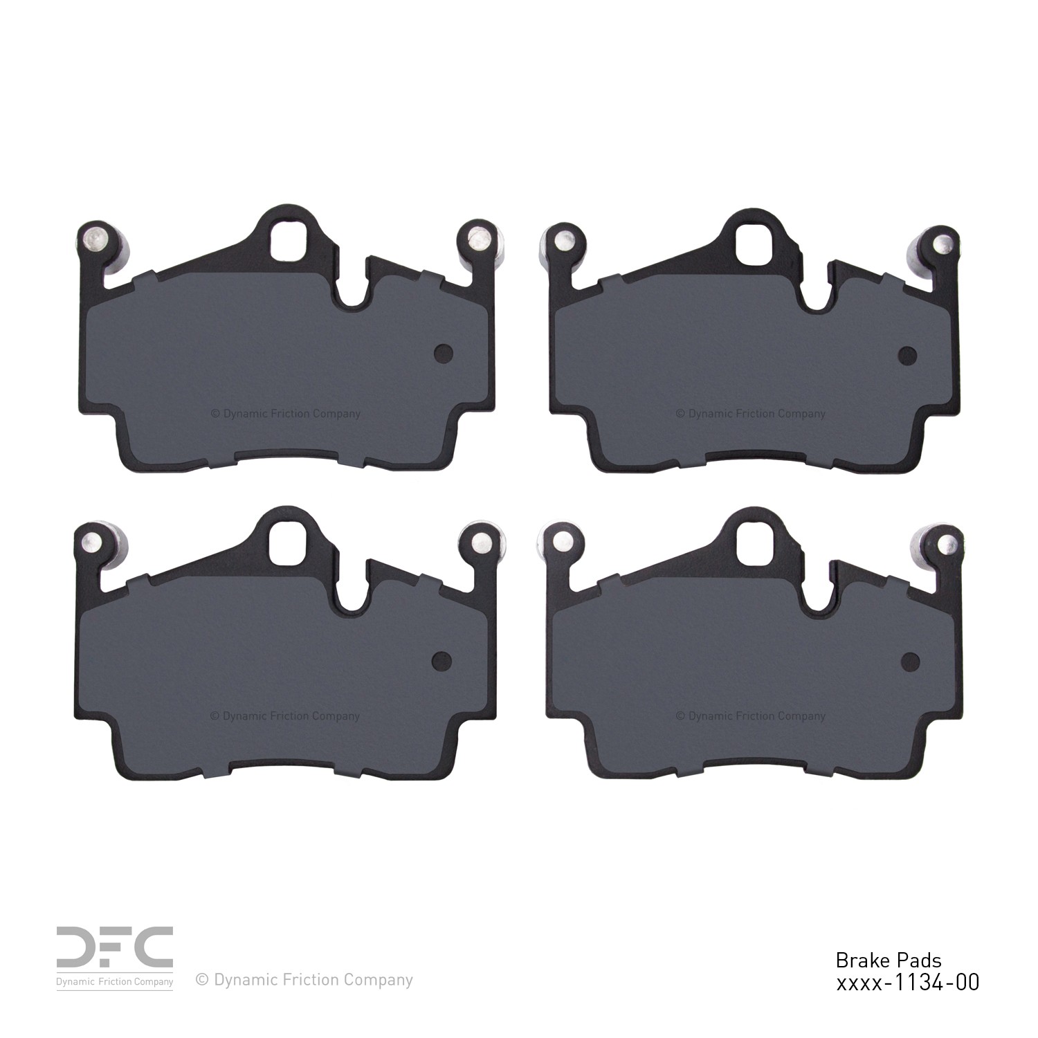 DYN 1551-1134-00 DFC 5000 Advanced Brake Pads - Low Metallic