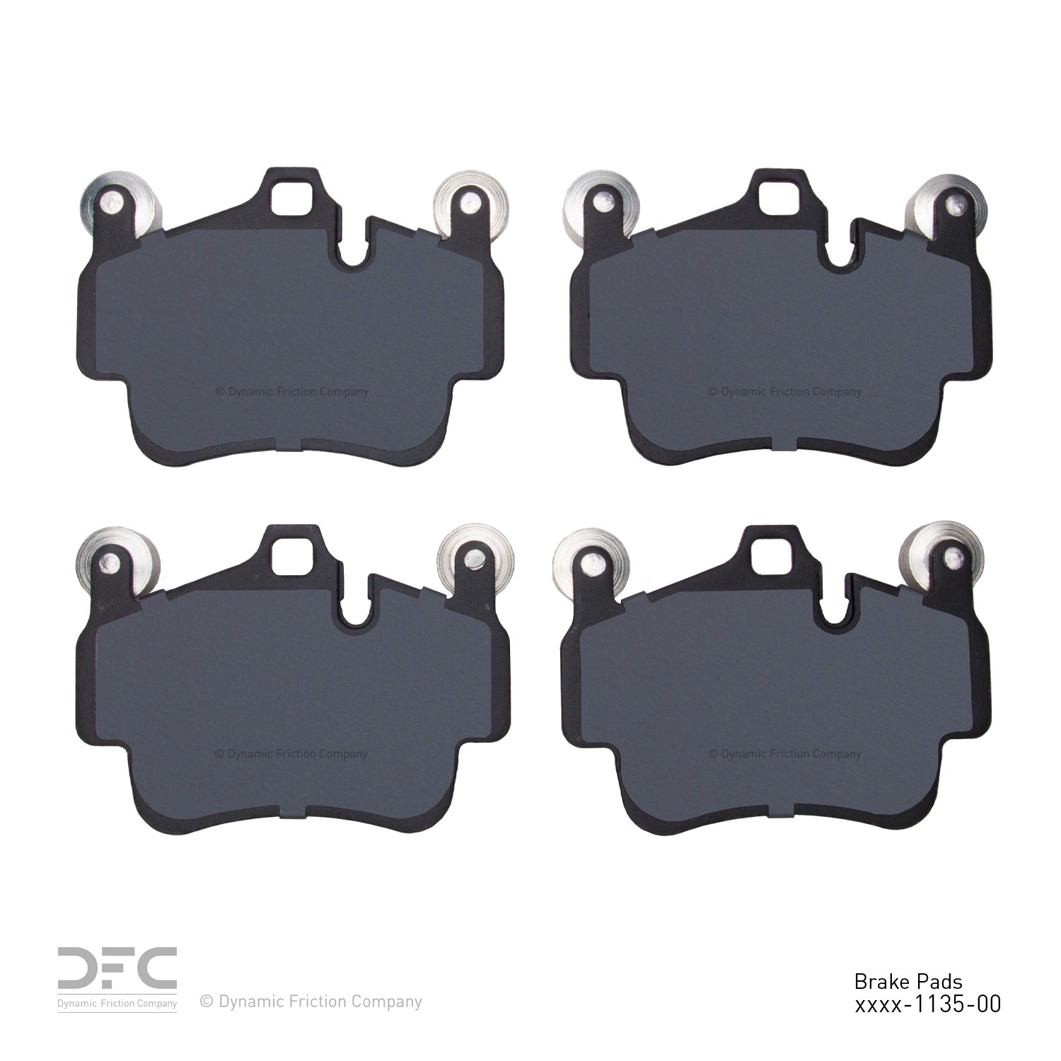 DYN-1551-1135-00 DFC 5000 Advanced Brake Pads - Low Metallic
