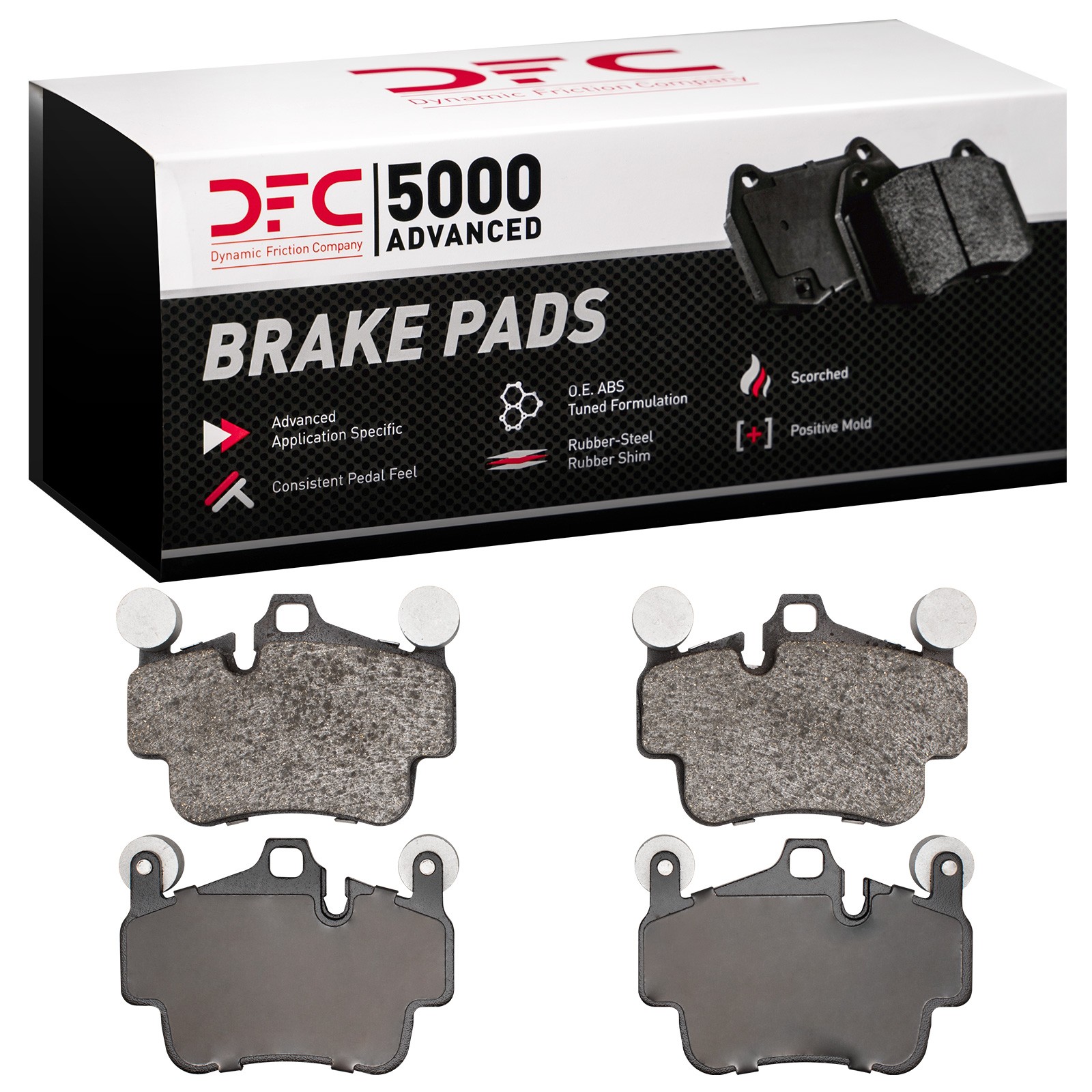 DYN-1551-1135-00 DFC 5000 Advanced Brake Pads - Low Metallic - Image 2