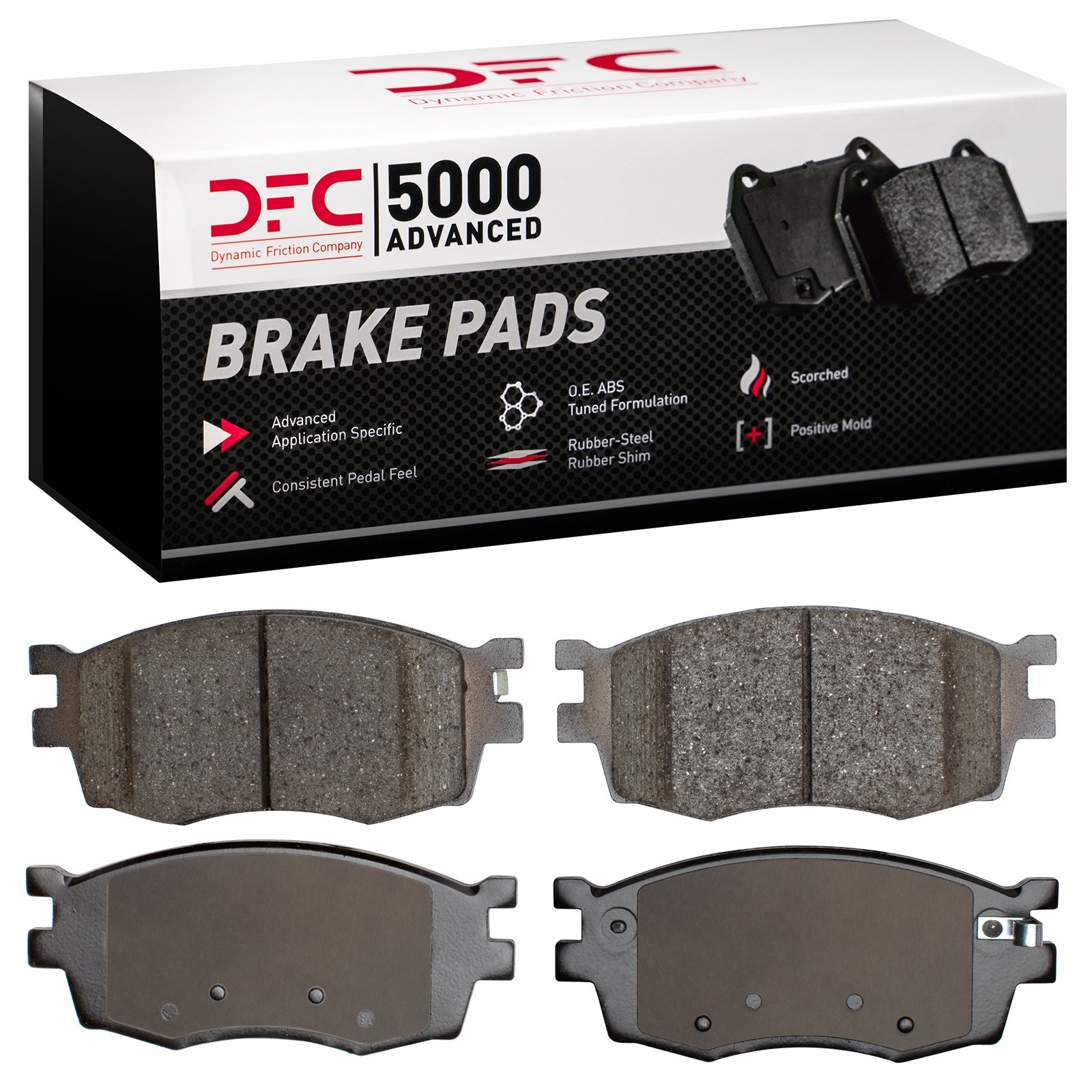 DYN-1551-1156-00 DFC 5000 Advanced Brake Pads - Ceramic - Image 2