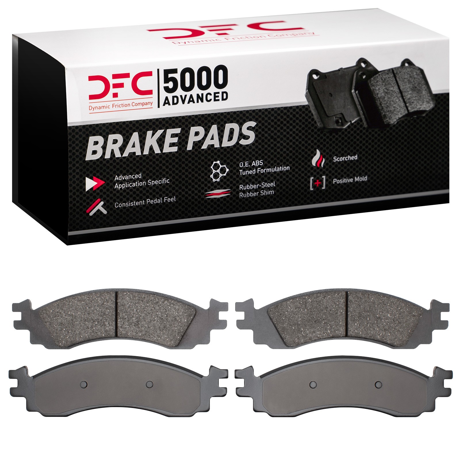 DYN-1551-1158-00 DFC 5000 Advanced Brake Pads - Ceramic - Image 2
