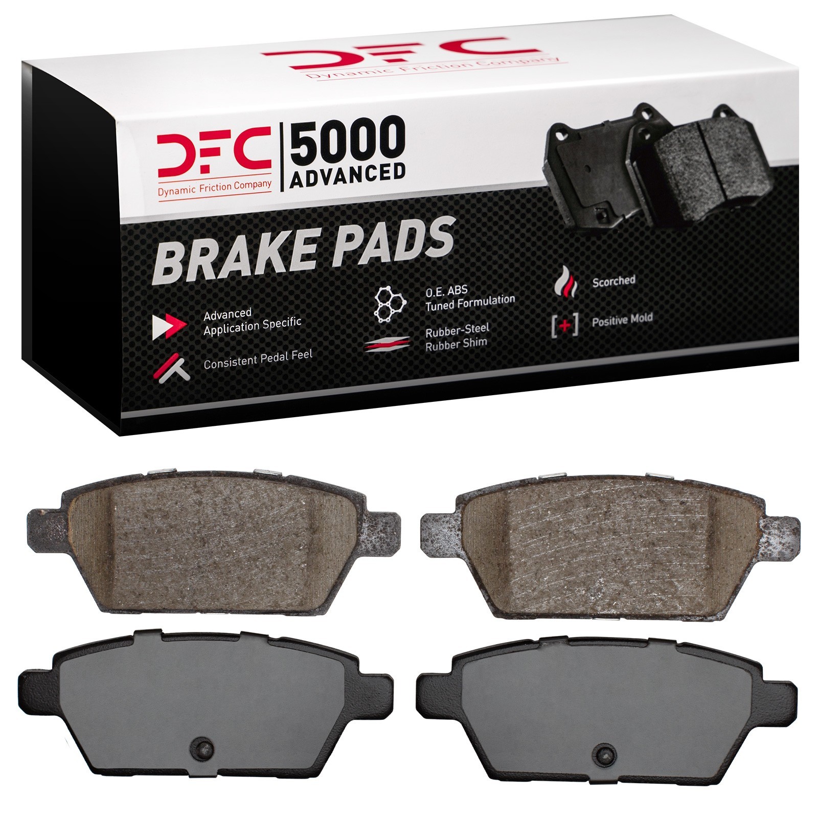 DYN-1551-1161-00 DFC 5000 Advanced Brake Pads - Ceramic - Image 2