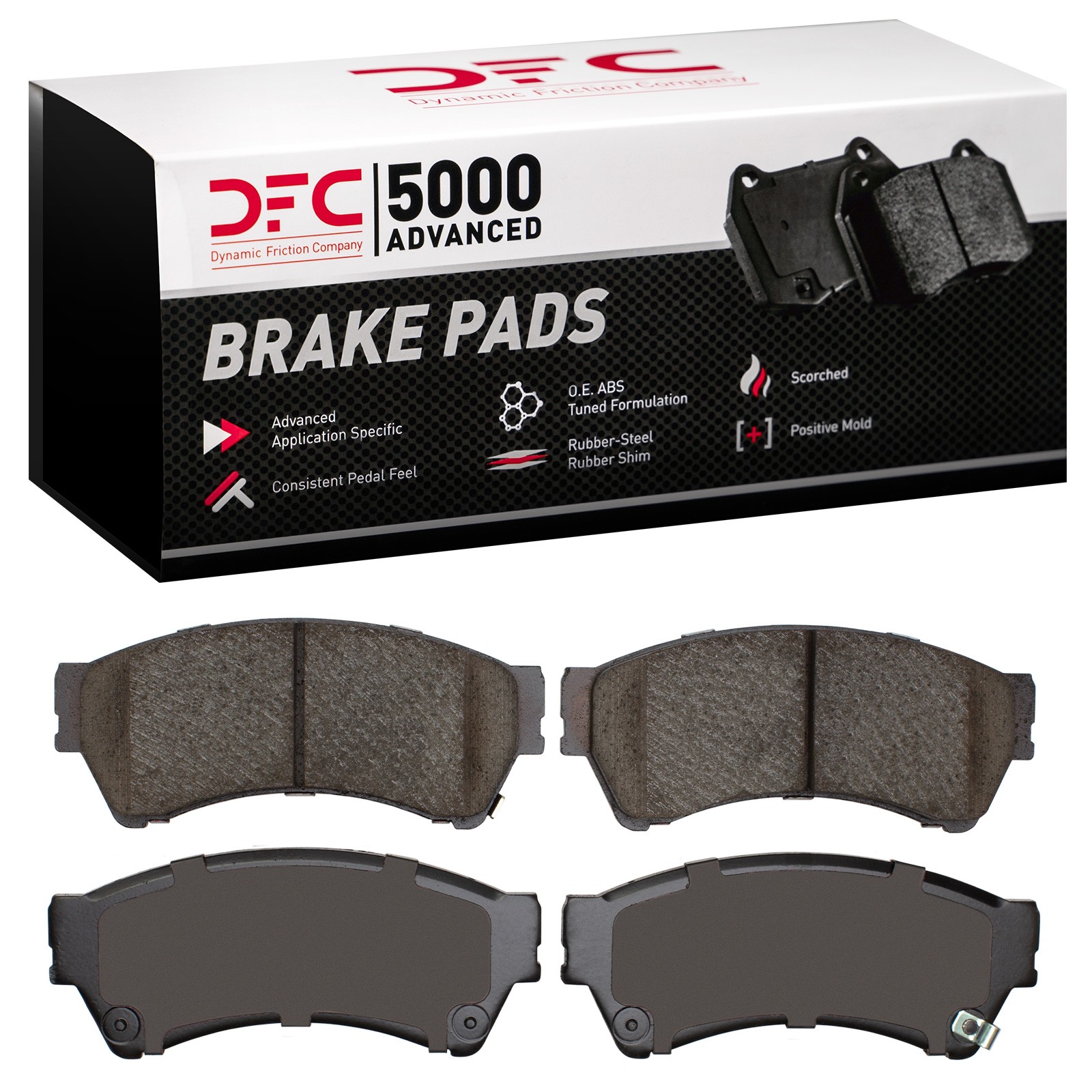 DYN-1551-1164-00 DFC 5000 Advanced Brake Pads - Ceramic - Image 2
