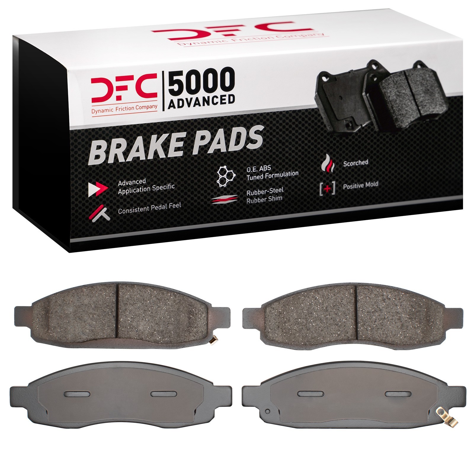 DYN-1551-1183-00 DFC 5000 Advanced Brake Pads - Ceramic - Image 2