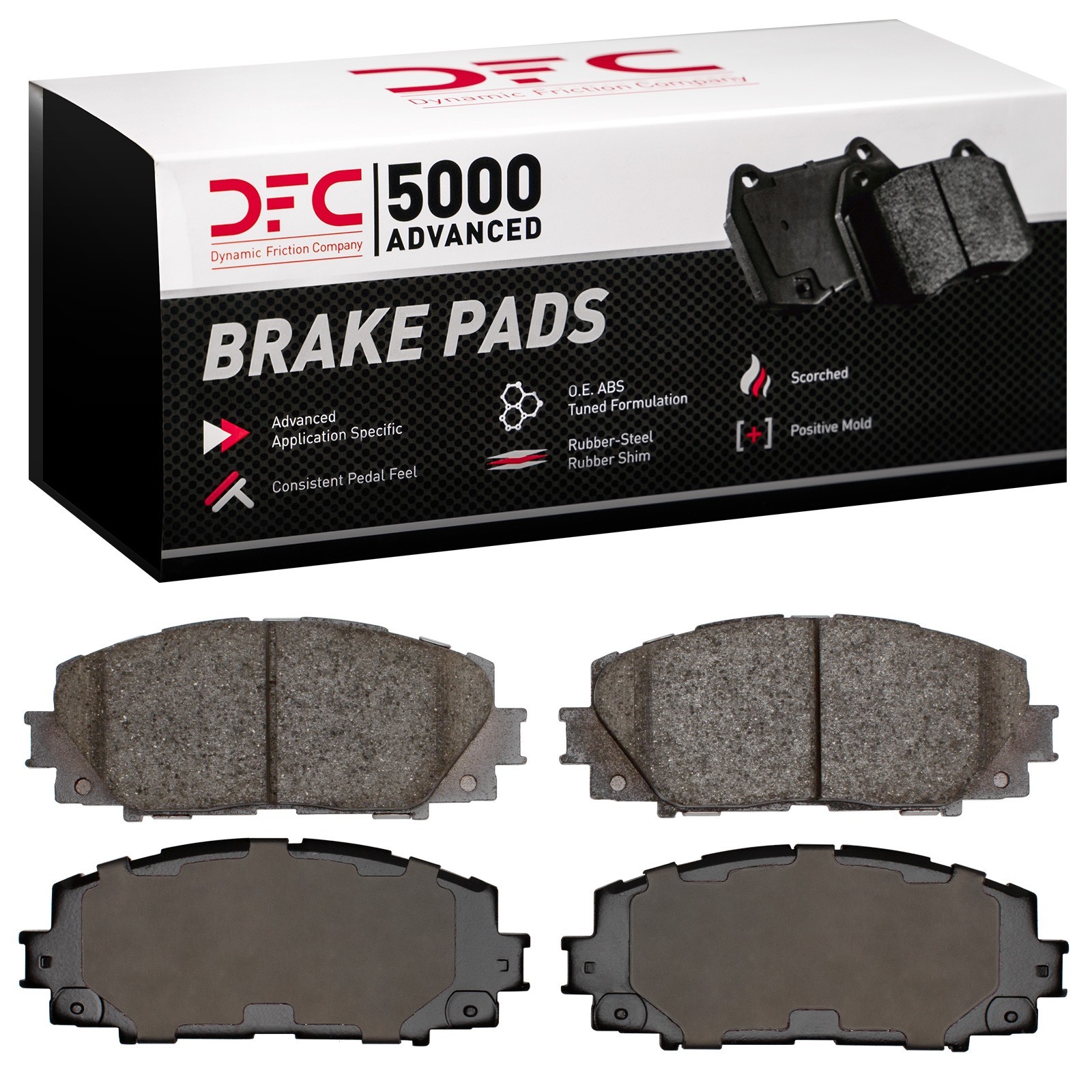 DYN-1551-1184-00 DFC 5000 Advanced Brake Pads - Ceramic - Image 2