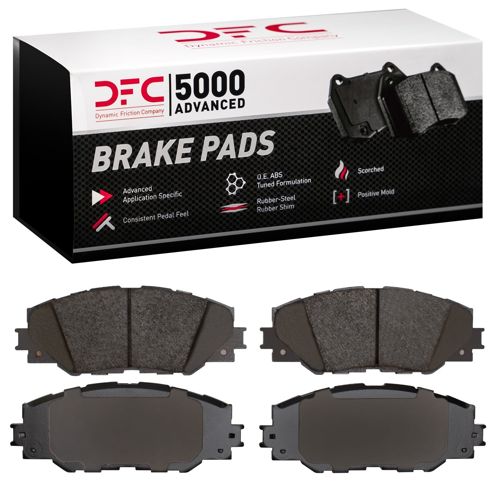 DYN-1551-1211-00 DFC 5000 Advanced Brake Pads - Ceramic - Image 2
