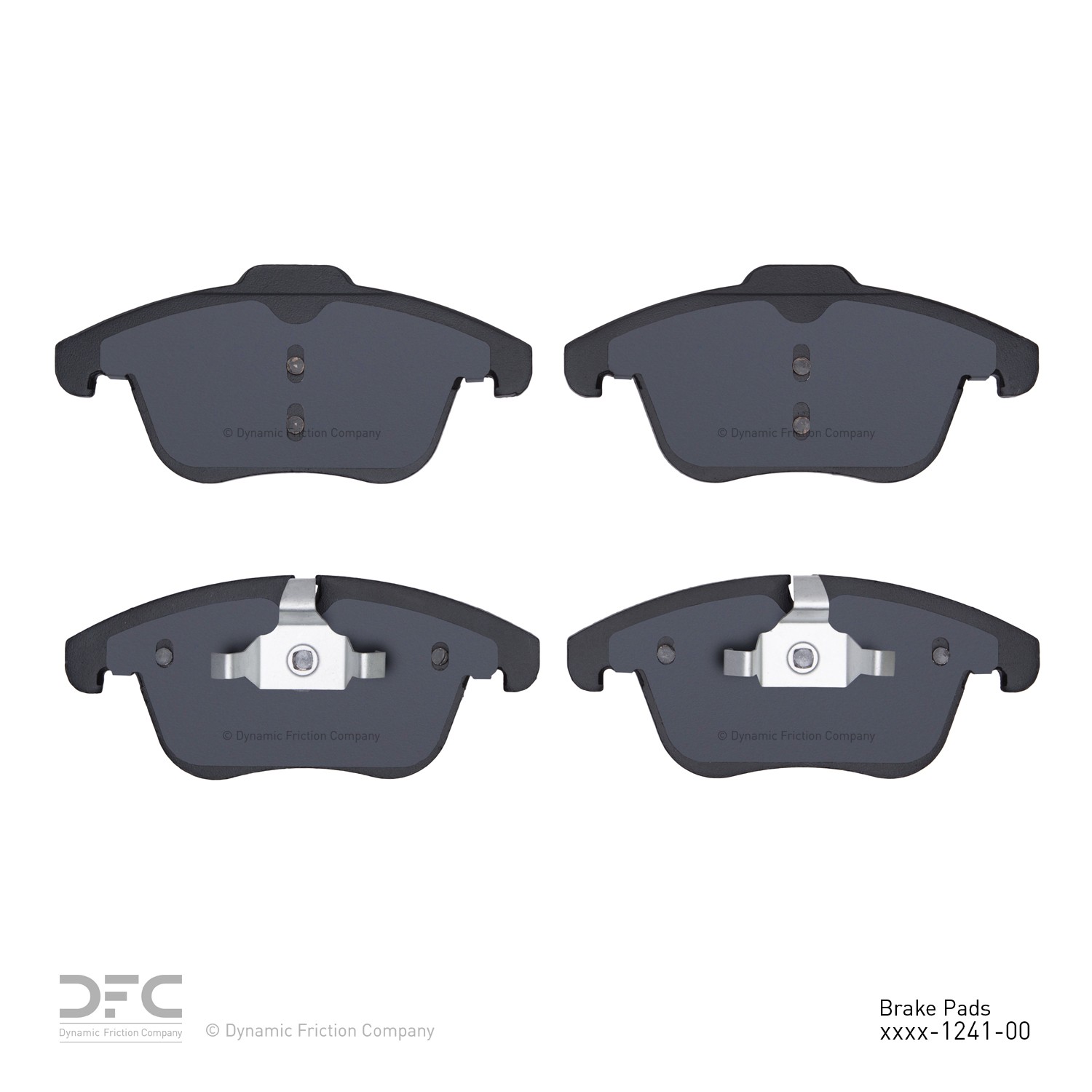 DYN-1551-1241-00 DFC 5000 Advanced Brake Pads - Low Metallic