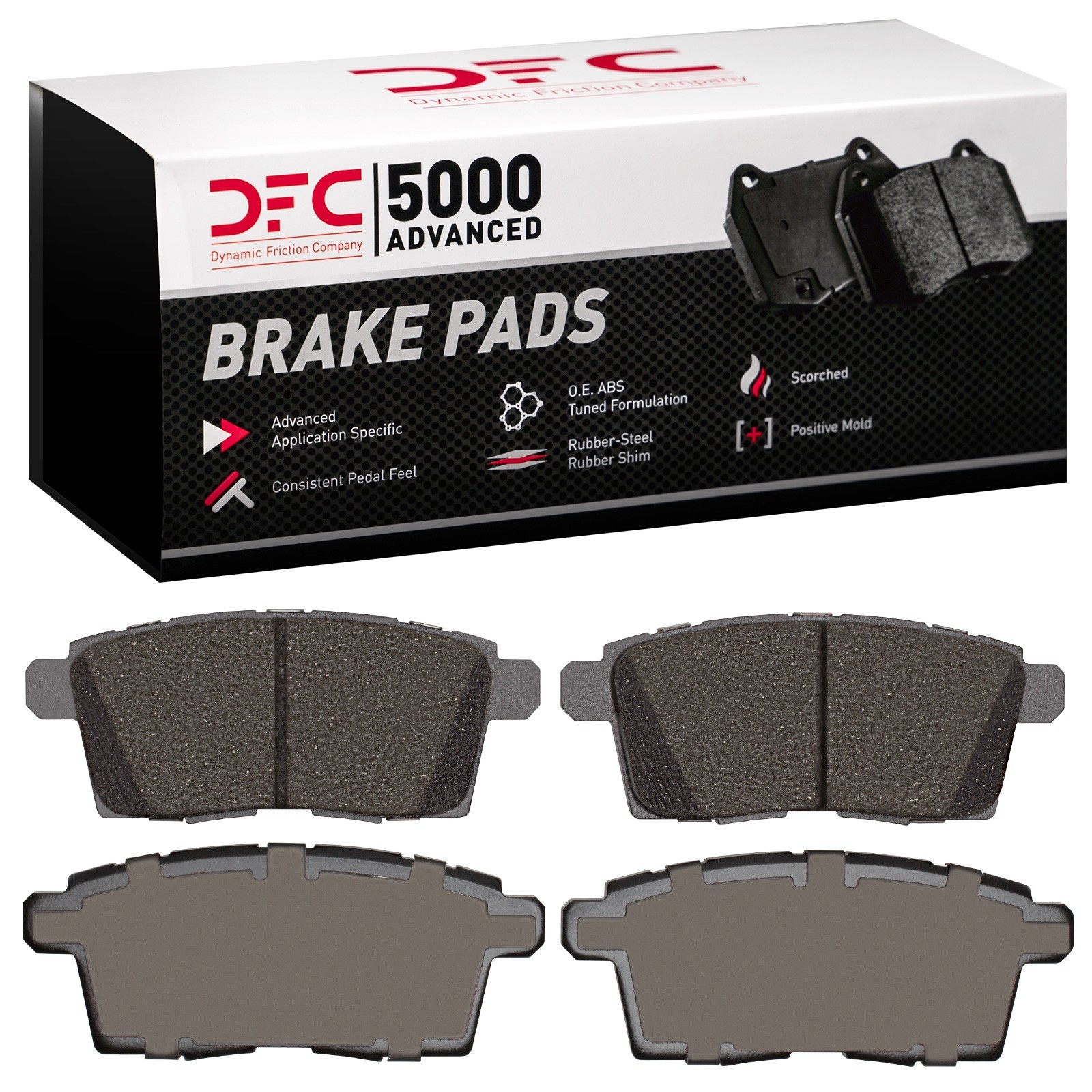 DYN-1551-1259-00 DFC 5000 Advanced Brake Pads - Ceramic - Image 2