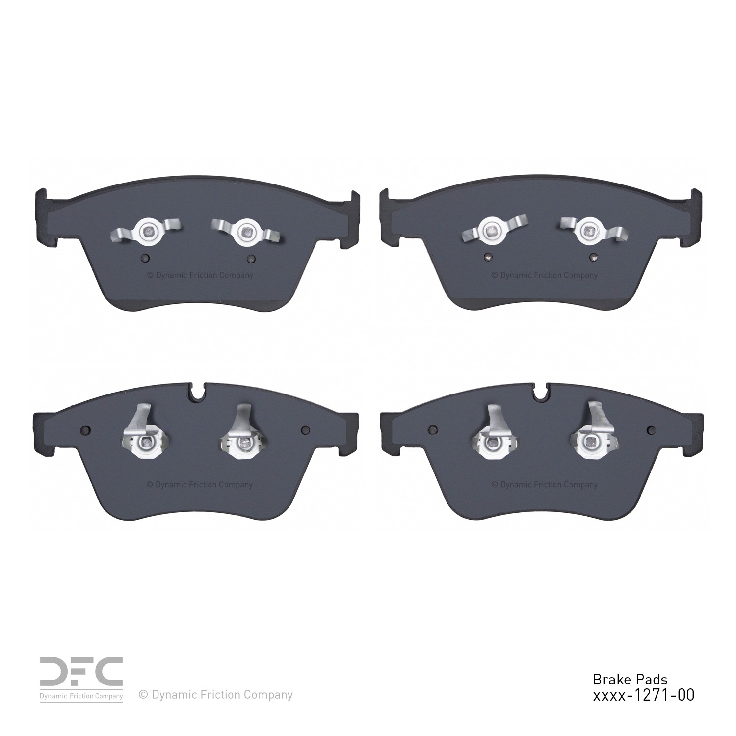 DYN 1551-1271-00 DFC 5000 Advanced Brake Pads - Low Metallic