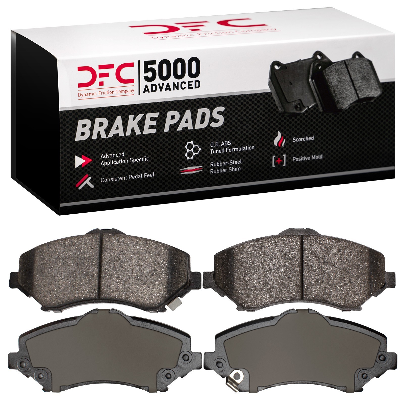 DYN-1551-1273-00 DFC 5000 Advanced Brake Pads - Ceramic - Image 2