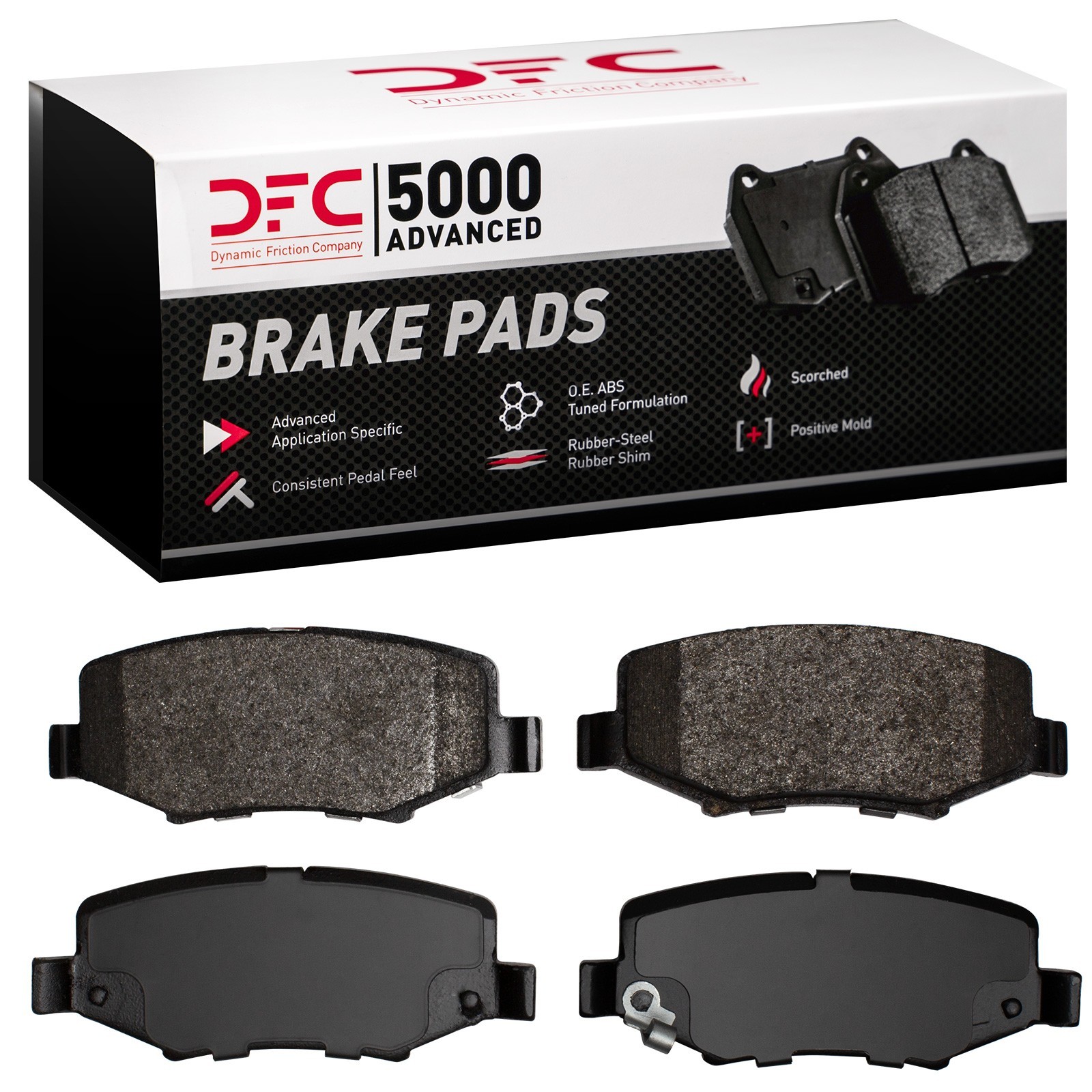 DYN-1551-1274-00 DFC 5000 Advanced Brake Pads - Semi Metallic - Image 2