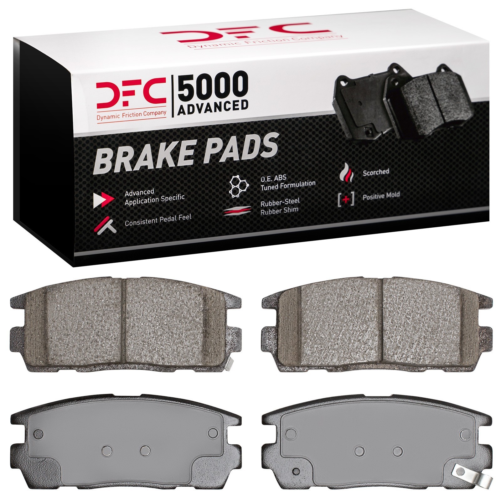 DYN-1551-1275-00 DFC 5000 Advanced Brake Pads - Ceramic - Image 2