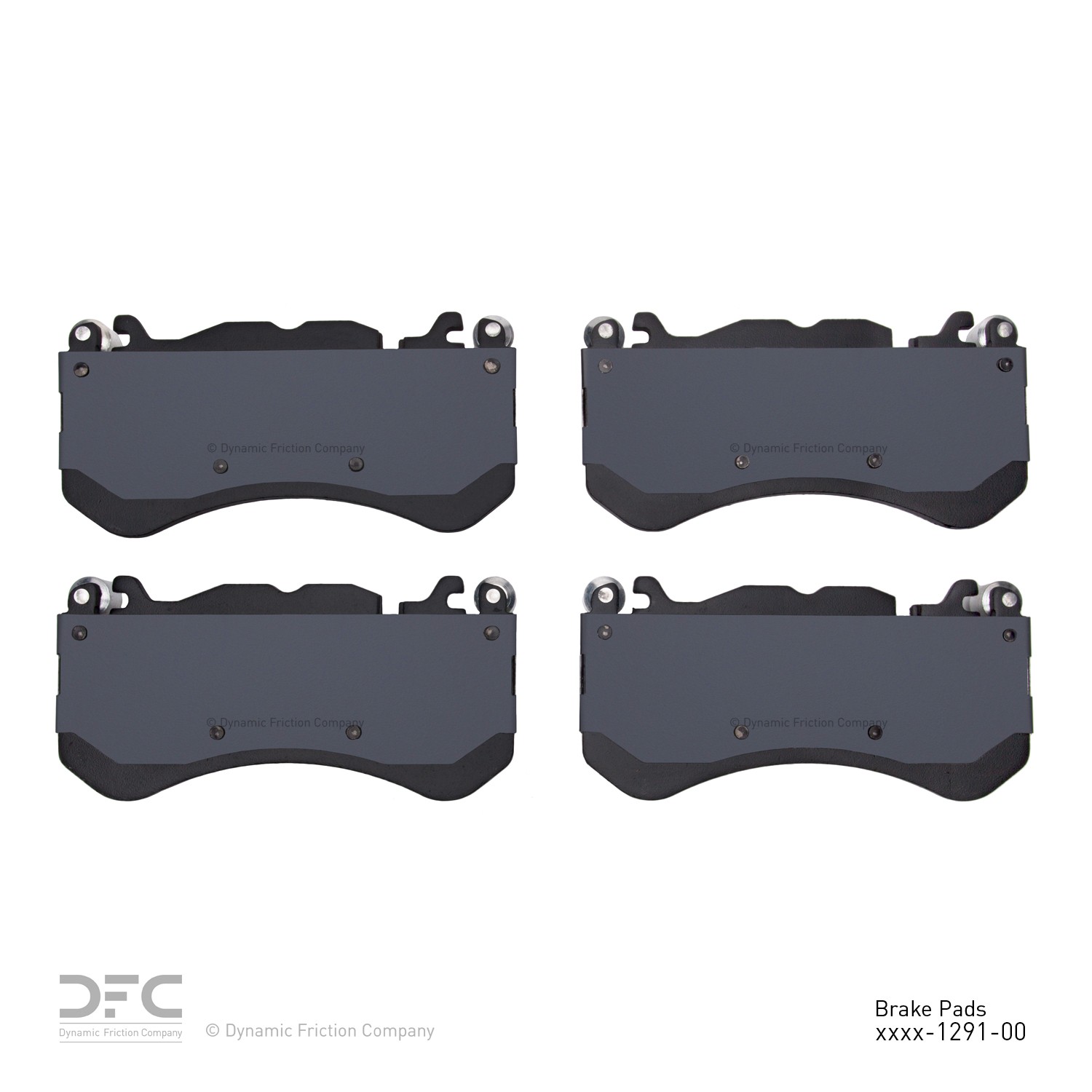 DYN 1551-1291-00 DFC 5000 Advanced Brake Pads - Low Metallic