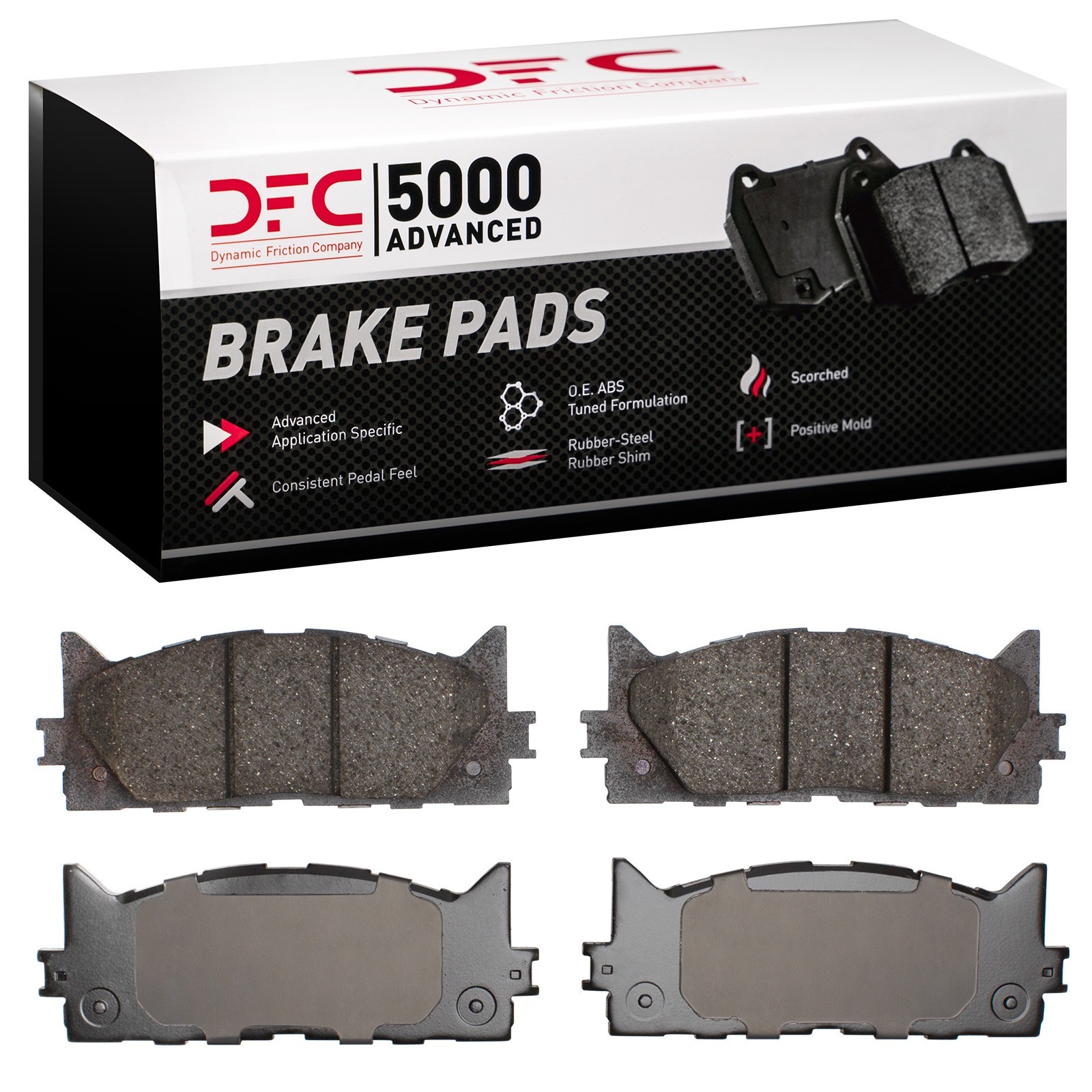 DYN-1551-1293-00 DFC 5000 Advanced Brake Pads - Ceramic - Image 2
