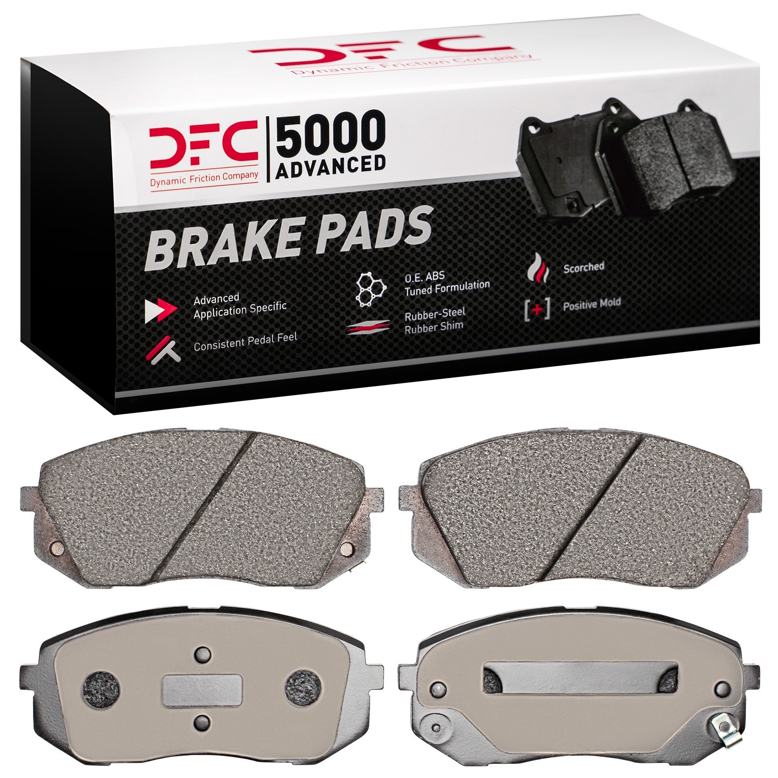 DYN-1551-1295-00 DFC 5000 Advanced Brake Pads - Ceramic - Image 2
